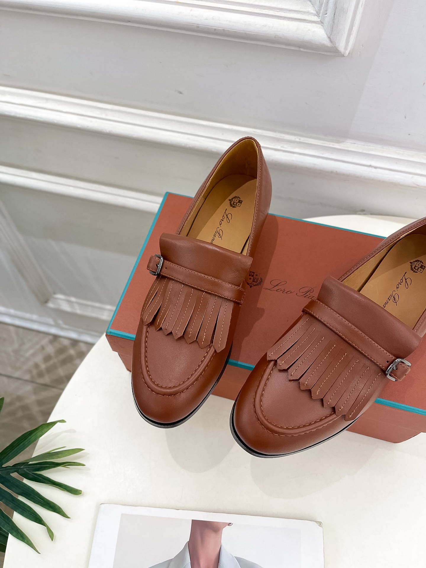 Loro Piana 乐悠翩雅 代购级别⚠️2025春夏新品 Serge流苏复古乐福鞋 ————————