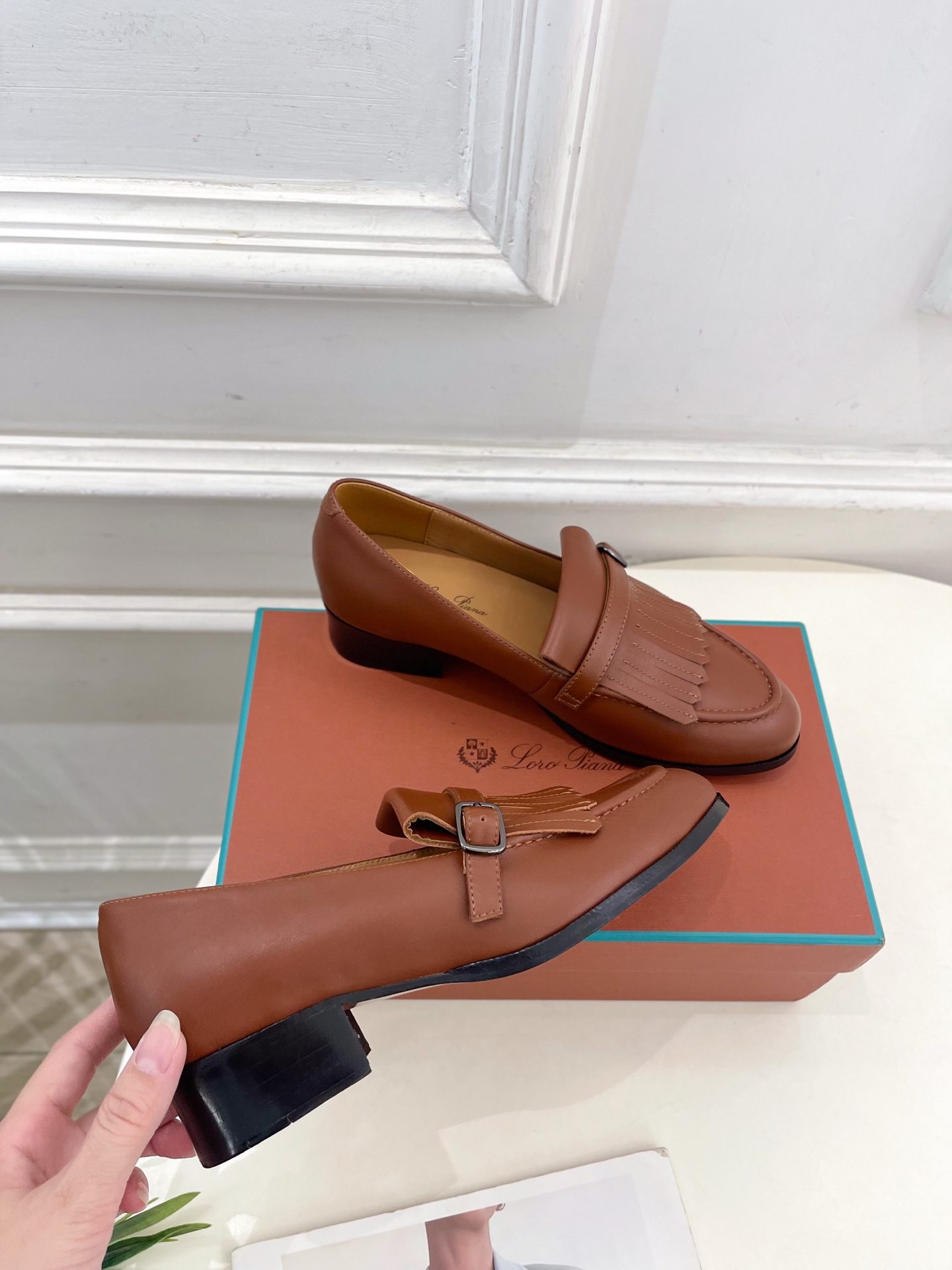 Loro Piana 乐悠翩雅 代购级别⚠️2025春夏新品 Serge流苏复古乐福鞋 ————————
