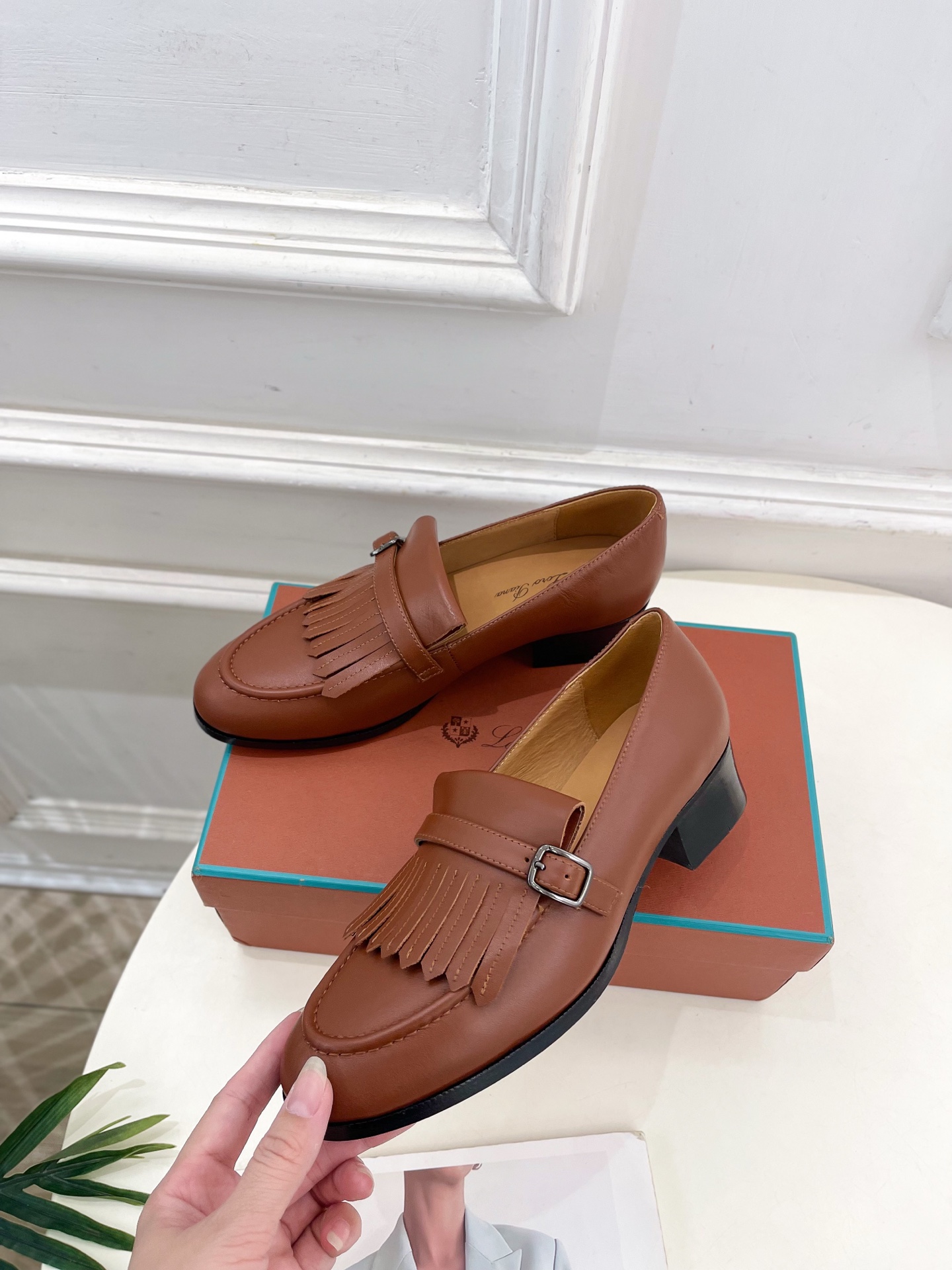 Loro Piana 乐悠翩雅 代购级别⚠️2025春夏新品 Serge流苏复古乐福鞋 ————————