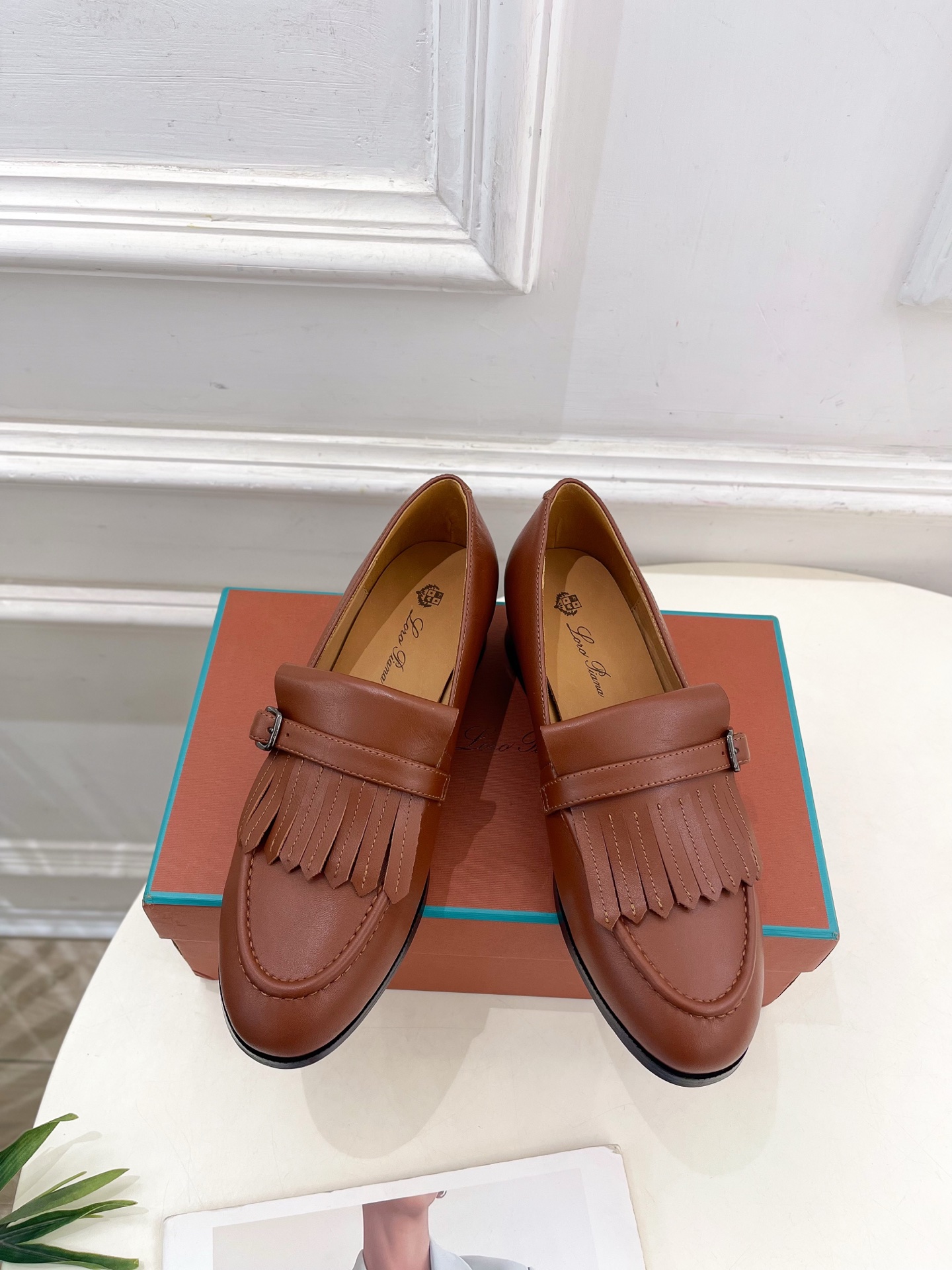 Loro Piana 乐悠翩雅 代购级别⚠️2025春夏新品 Serge流苏复古乐福鞋 ————————