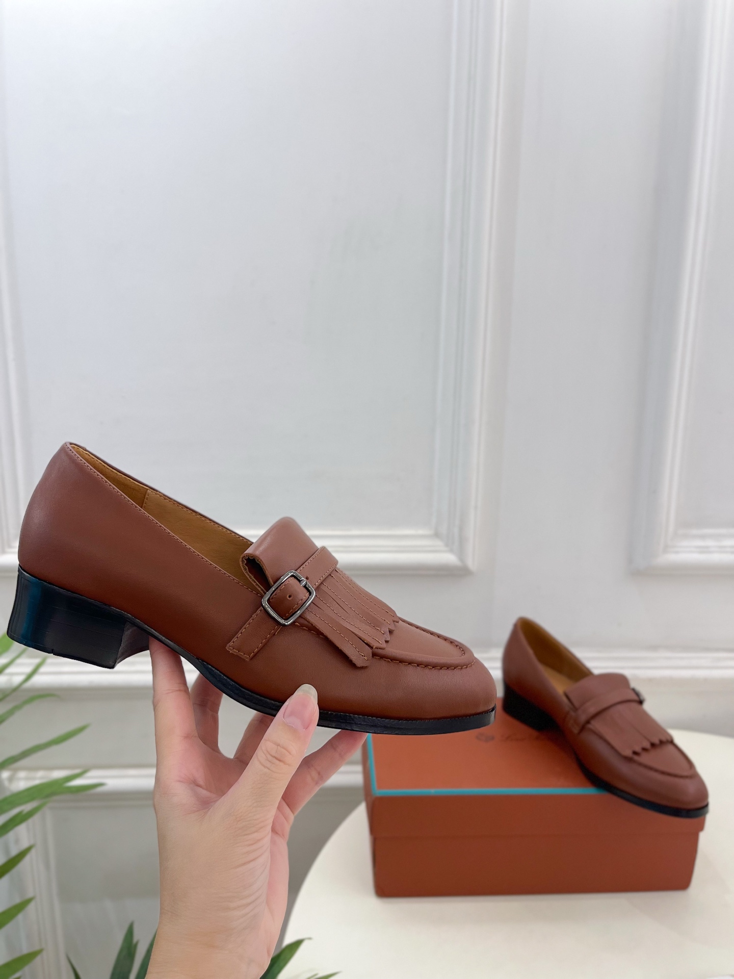 Loro Piana 乐悠翩雅 代购级别⚠️2025春夏新品 Serge流苏复古乐福鞋 ————————