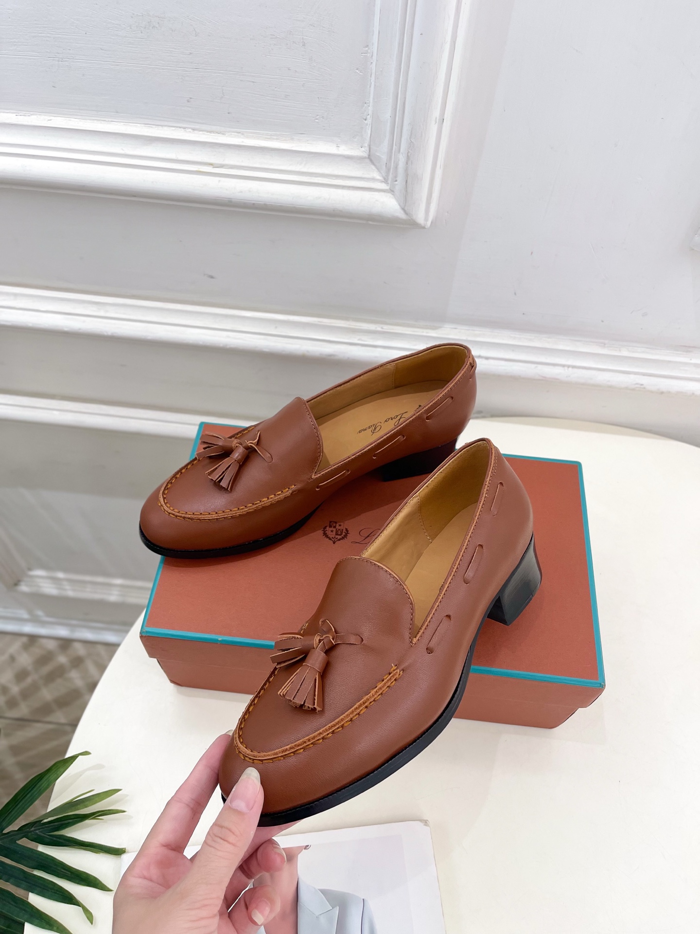 Loro Piana 乐悠翩雅 代购级别⚠️2025春夏新品 Serge流苏复古乐福鞋 ————————