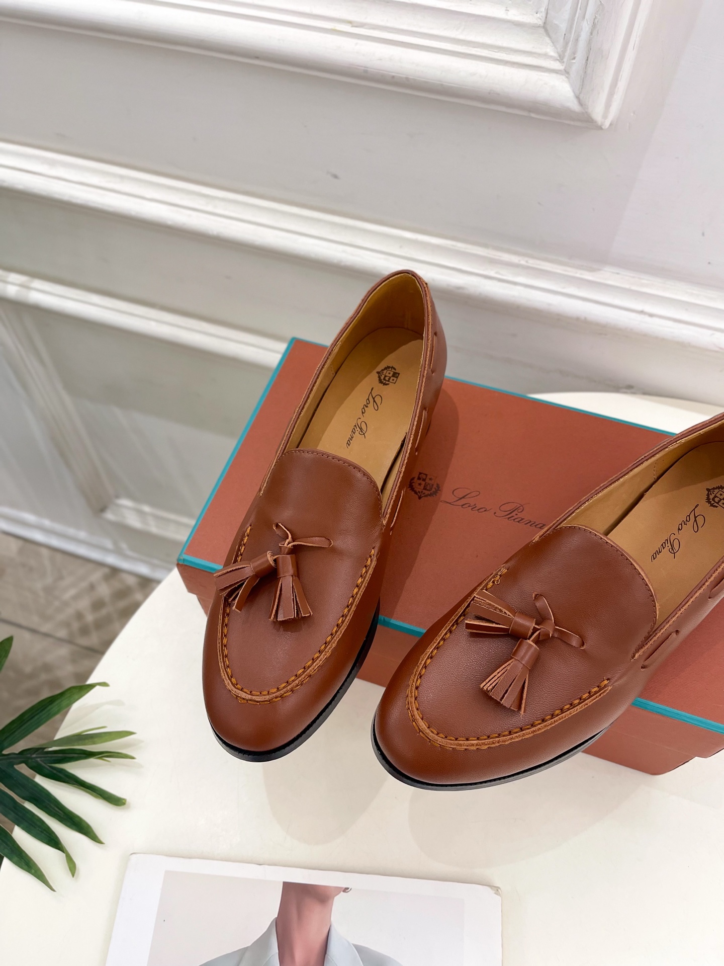 Loro Piana 乐悠翩雅 代购级别⚠️2025春夏新品 Serge流苏复古乐福鞋 ————————