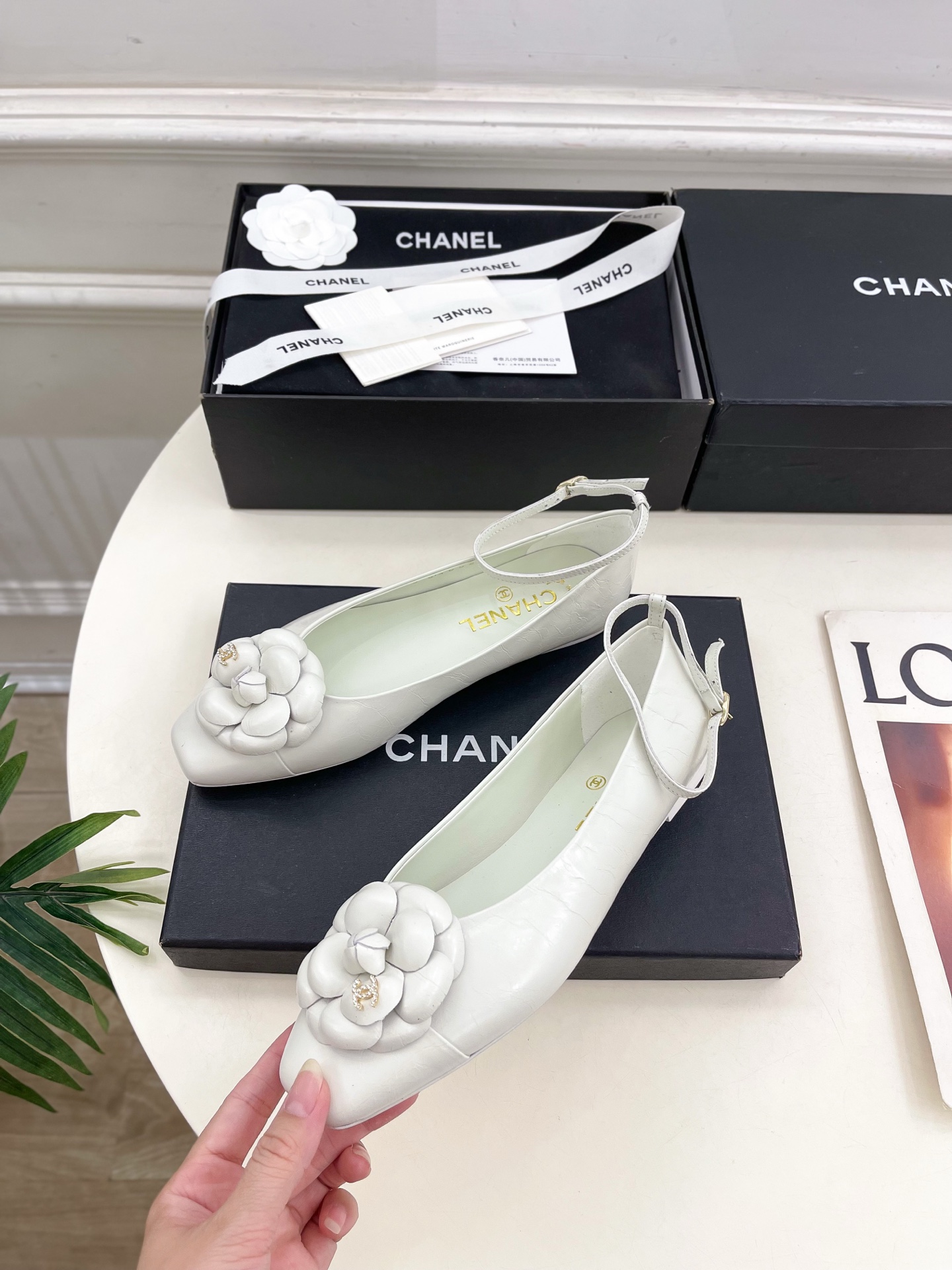 𝐂𝐇𝐀𝐍𝐄𝐋  | 小香  25𝐬𝐬 

🦋2025 春夏新品 小香山茶花玛丽珍方头单鞋系列上新〰

🍬