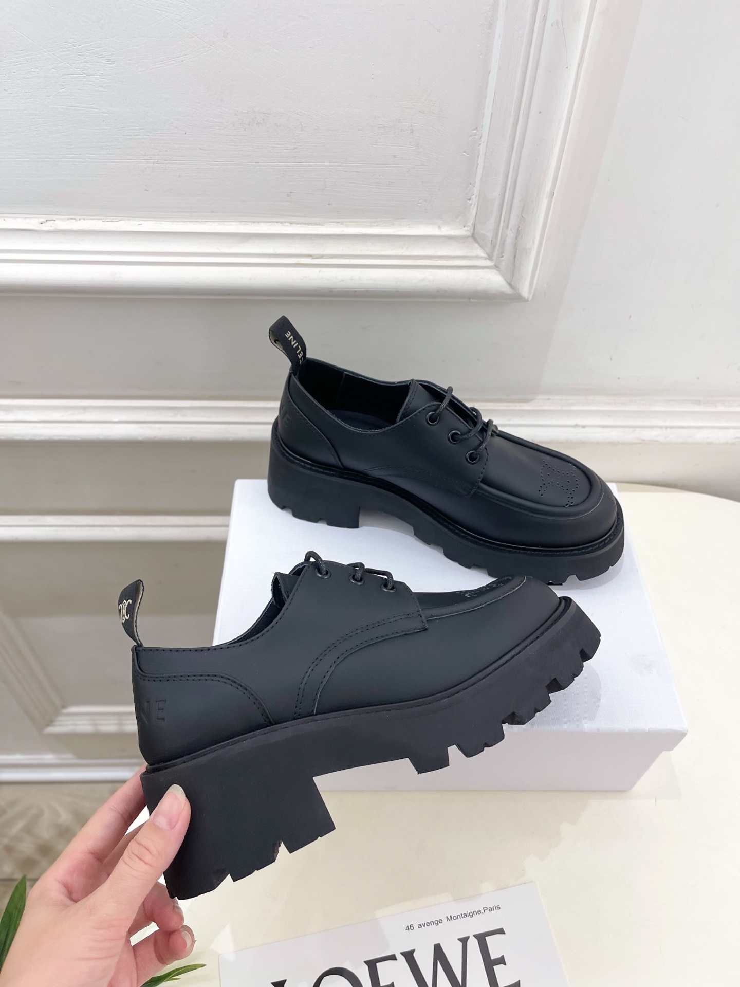 CELINE | 赛琳 25𝐬𝐬 💛2025秋冬新品 凯旋门TRIOMPHE厚底复古德比鞋上新！🔜BS 