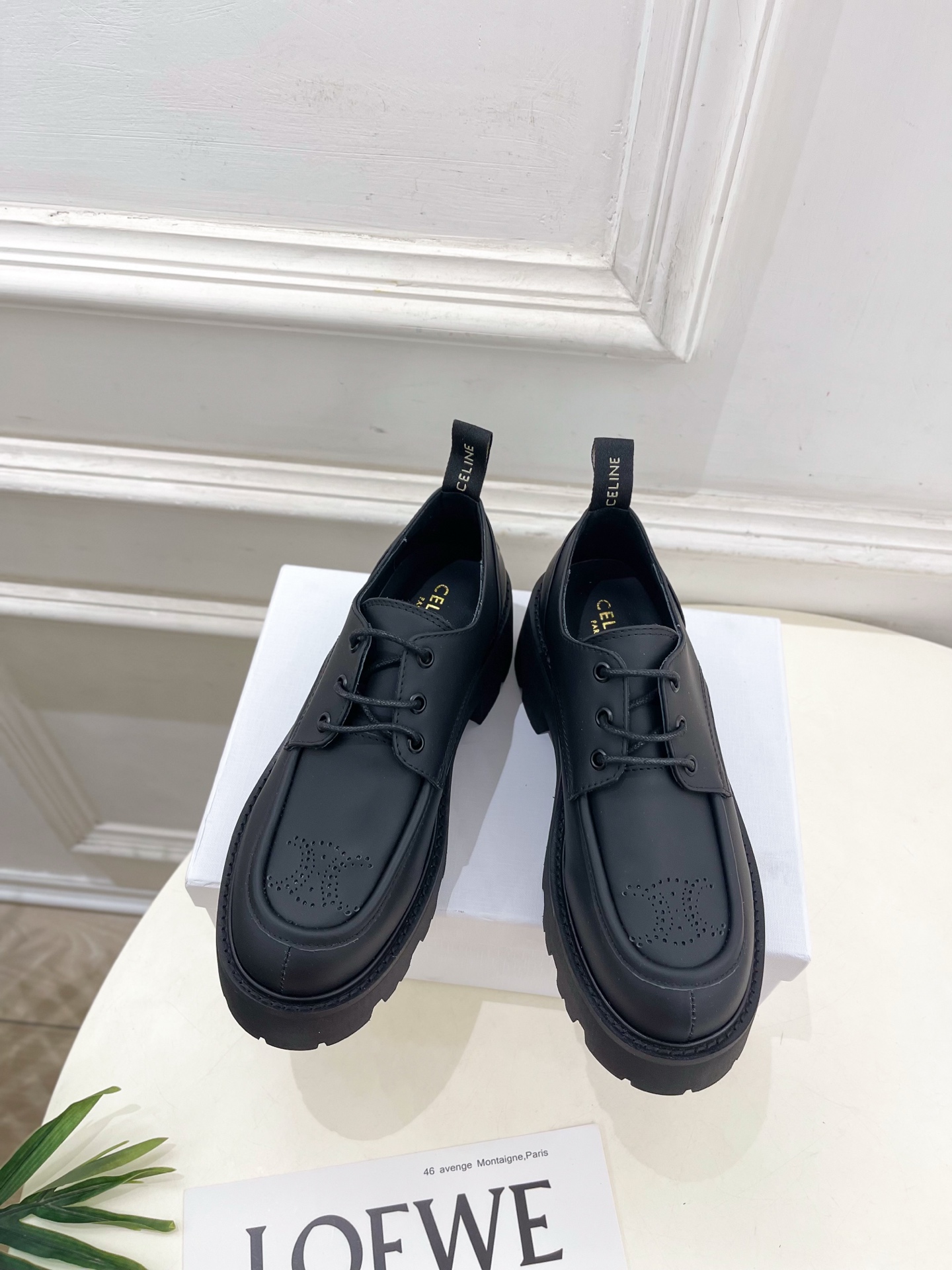 CELINE | 赛琳 25𝐬𝐬 💛2025秋冬新品 凯旋门TRIOMPHE厚底复古德比鞋上新！🔜BS 