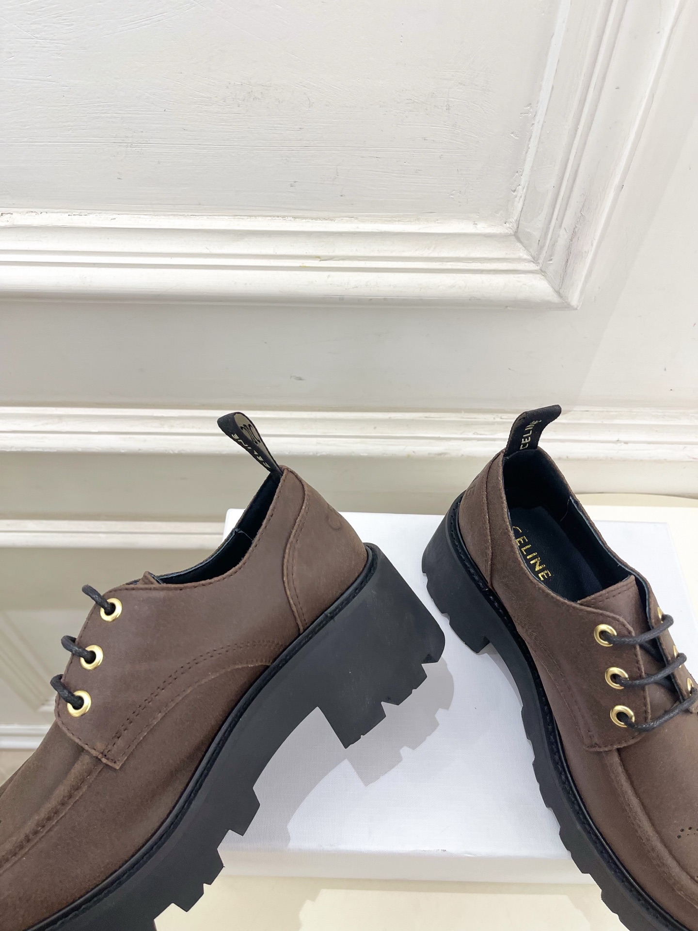 CELINE | 赛琳 25𝐬𝐬 💛2025秋冬新品 凯旋门TRIOMPHE厚底复古德比鞋上新！🔜BS 