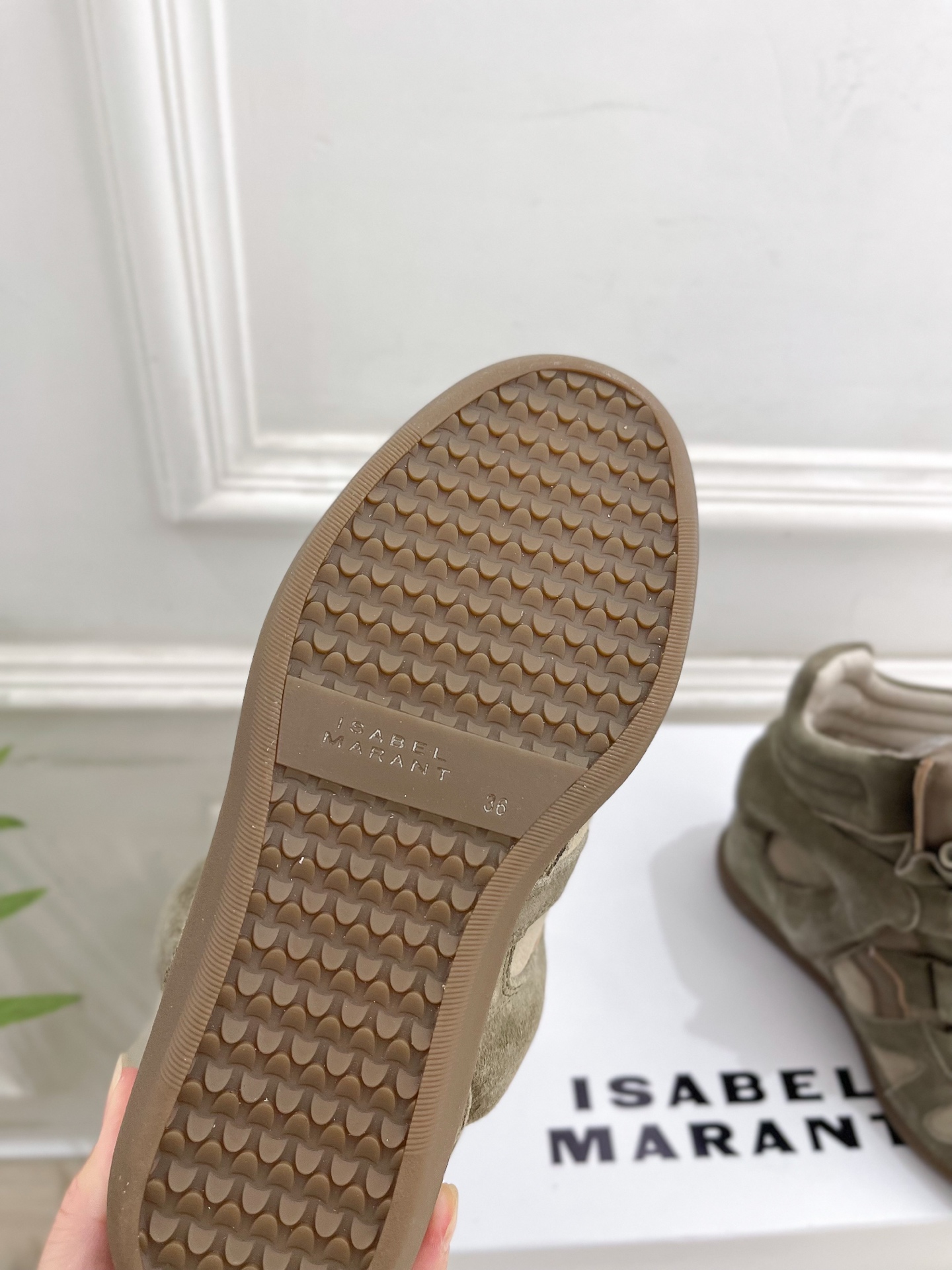 ISABEL MARANT | 伊莎贝尔 25𝐬𝐬2025秋冬新品 经典复古拼色内增高运动鞋——————