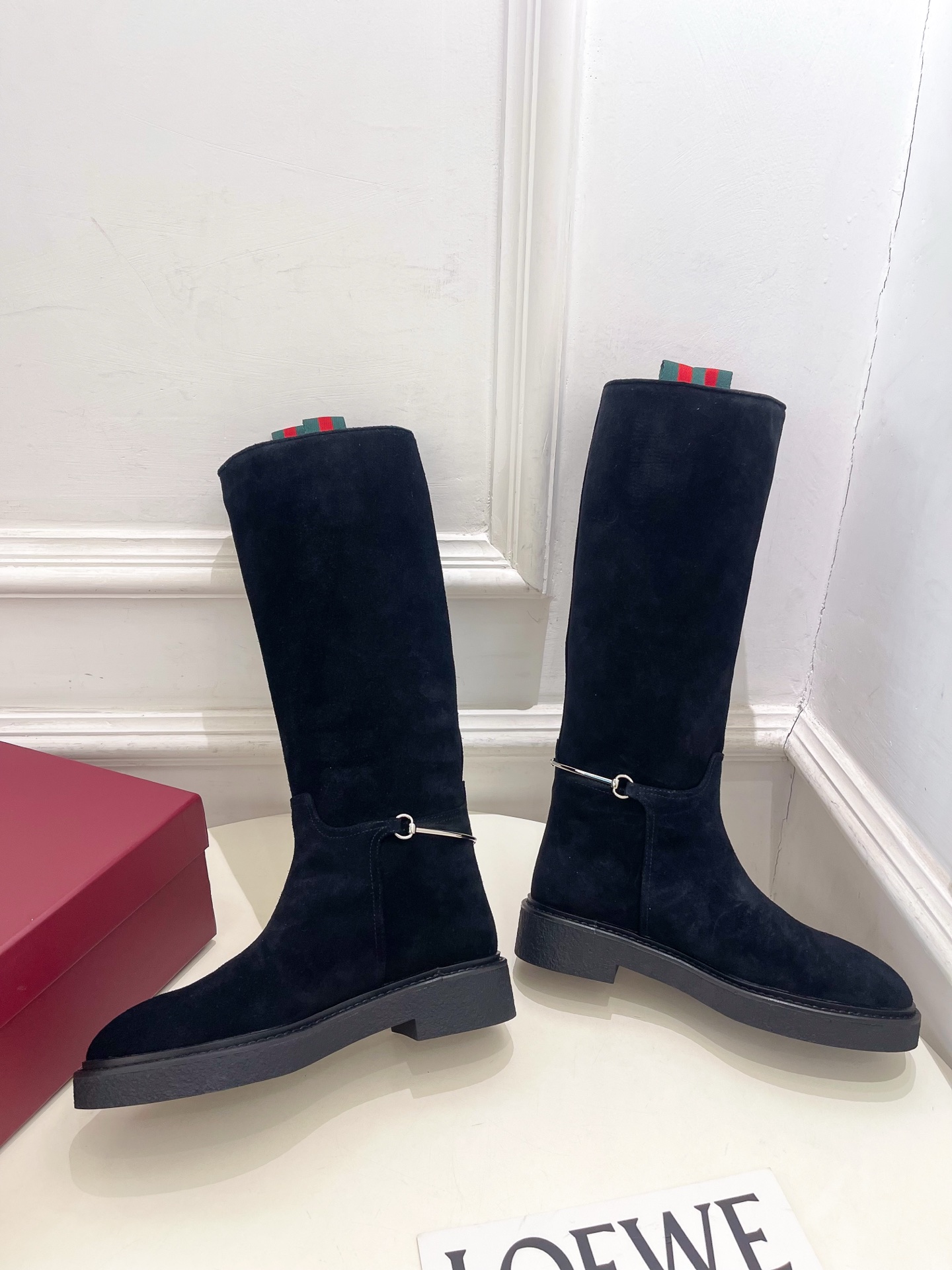 Gucci | 古驰 25𝐬𝐬 ⭐️2025 G家秋冬新品 经典马衔扣一脚蹬长靴 主打系列终于面世，狠货