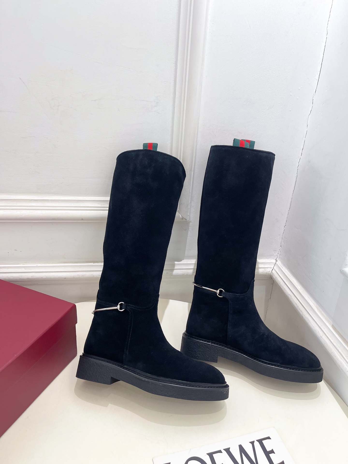 Gucci | 古驰 25𝐬𝐬 ⭐️2025 G家秋冬新品 经典马衔扣一脚蹬长靴 主打系列终于面世，狠货
