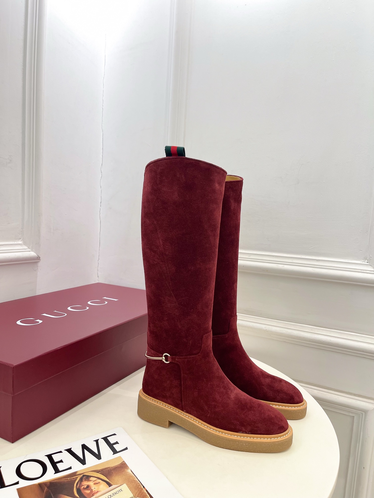 Gucci | 古驰 25𝐬𝐬 ⭐️2025 G家秋冬新品 经典马衔扣一脚蹬长靴 主打系列终于面世，狠货