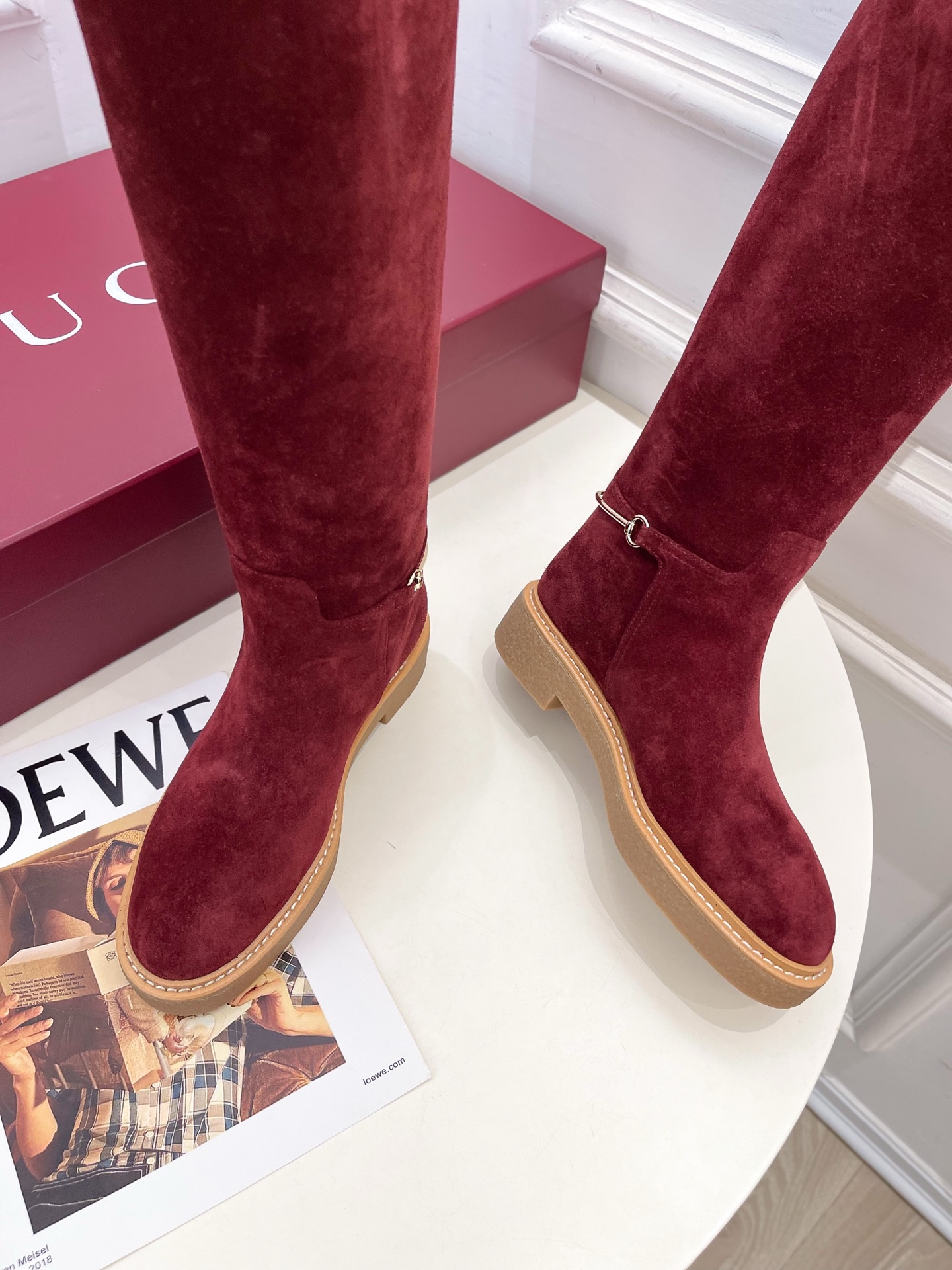 Gucci | 古驰 25𝐬𝐬 ⭐️2025 G家秋冬新品 经典马衔扣一脚蹬长靴 主打系列终于面世，狠货