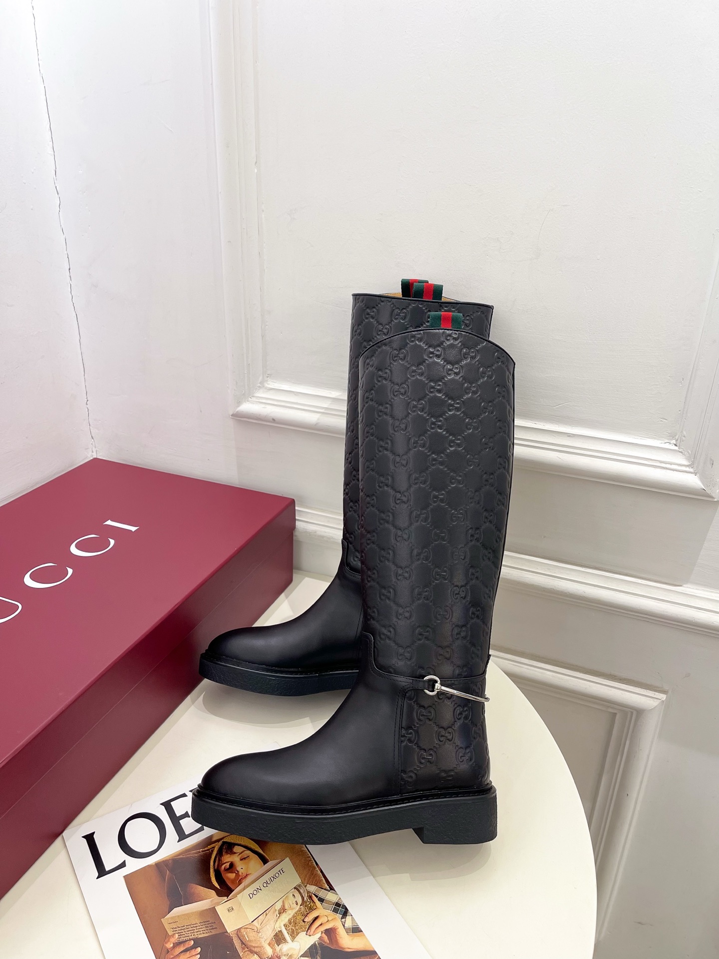 Gucci | 古驰 25𝐬𝐬 ⭐️2025 G家秋冬新品 经典马衔扣一脚蹬长靴 主打系列终于面世，狠货