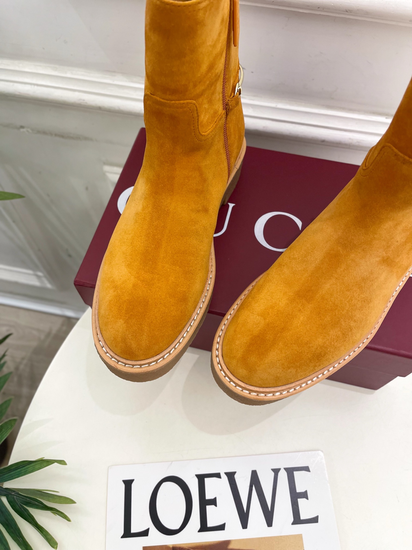Gucci | 古驰 25𝐬𝐬 ⭐️2025 G家秋冬新品 走秀款经典马衔扣短靴 主打系列终于面世，狠货