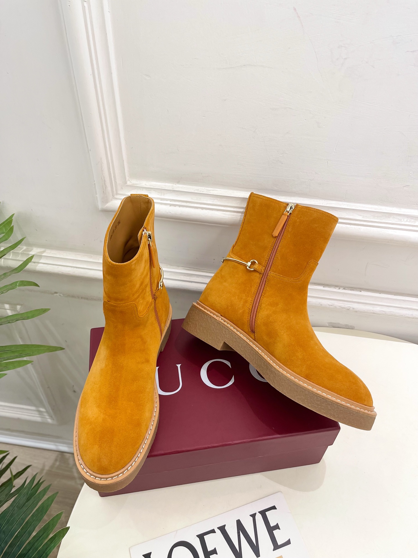 Gucci | 古驰 25𝐬𝐬 ⭐️2025 G家秋冬新品 走秀款经典马衔扣短靴 主打系列终于面世，狠货
