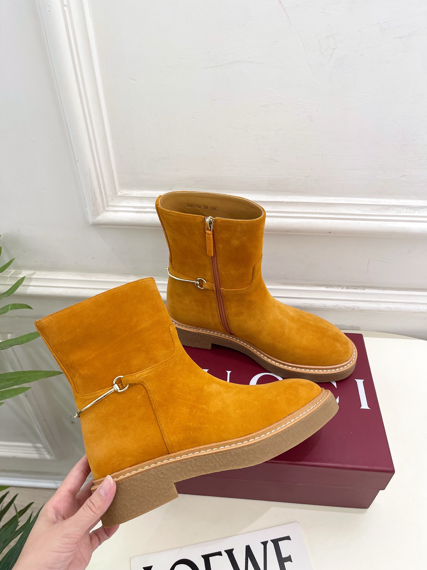 Gucci | 古驰 25𝐬𝐬 ⭐️2025 G家秋冬新品 走秀款经典马衔扣短靴 主打系列终于面世，狠货