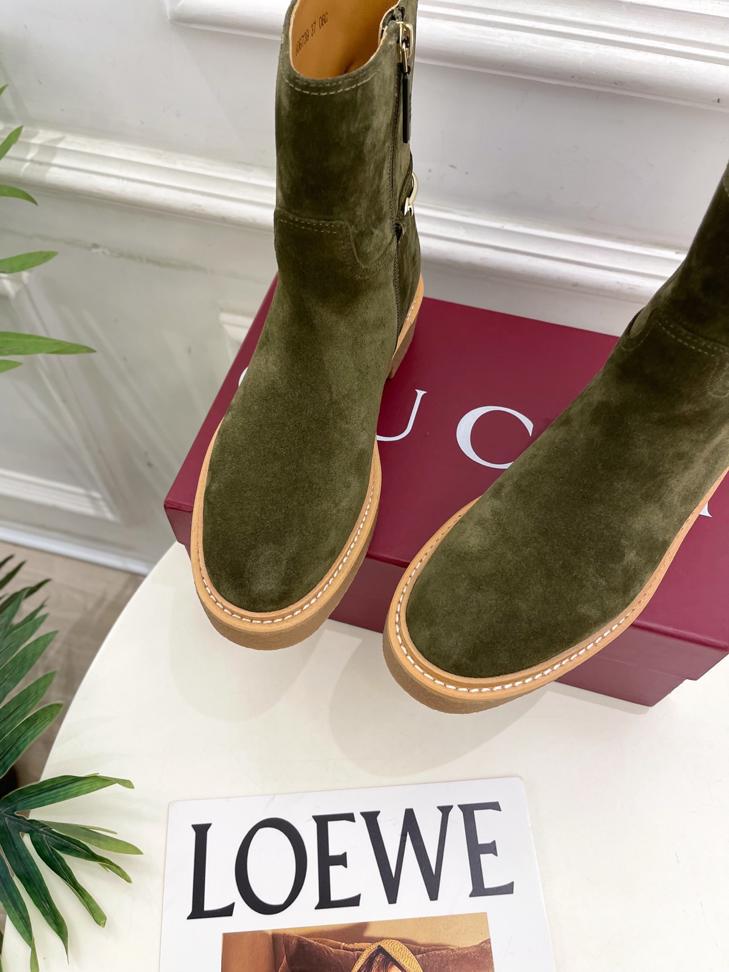 Gucci | 古驰 25𝐬𝐬 ⭐️2025 G家秋冬新品 走秀款经典马衔扣短靴 主打系列终于面世，狠货