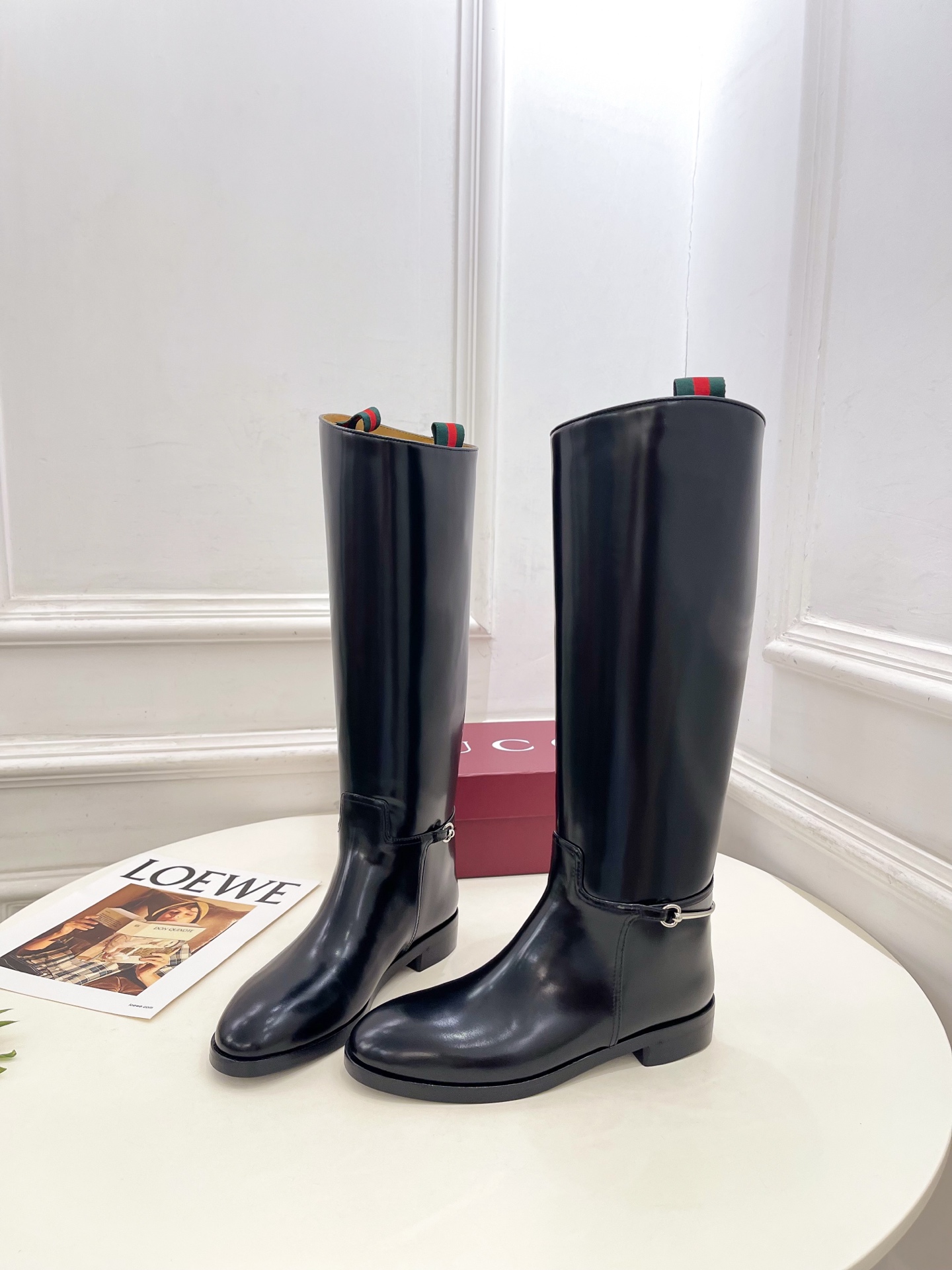 Gucci | 古驰 25𝐬𝐬 ⭐️2025秋冬新品 G家经典长条马衔扣长靴 主打系列终于面世，狠货值得
