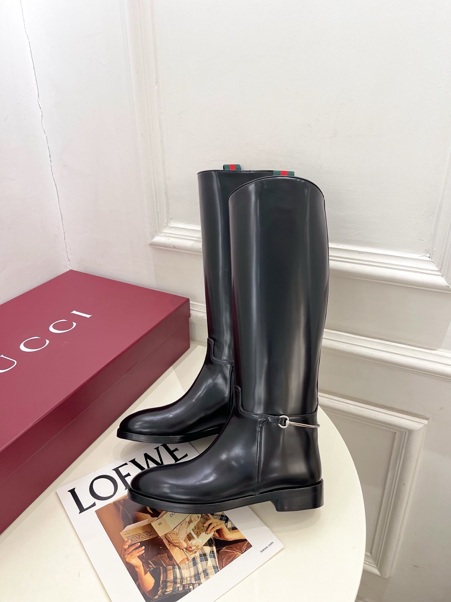 Gucci | 古驰 25𝐬𝐬 ⭐️2025秋冬新品 G家经典长条马衔扣长靴 主打系列终于面世，狠货值得