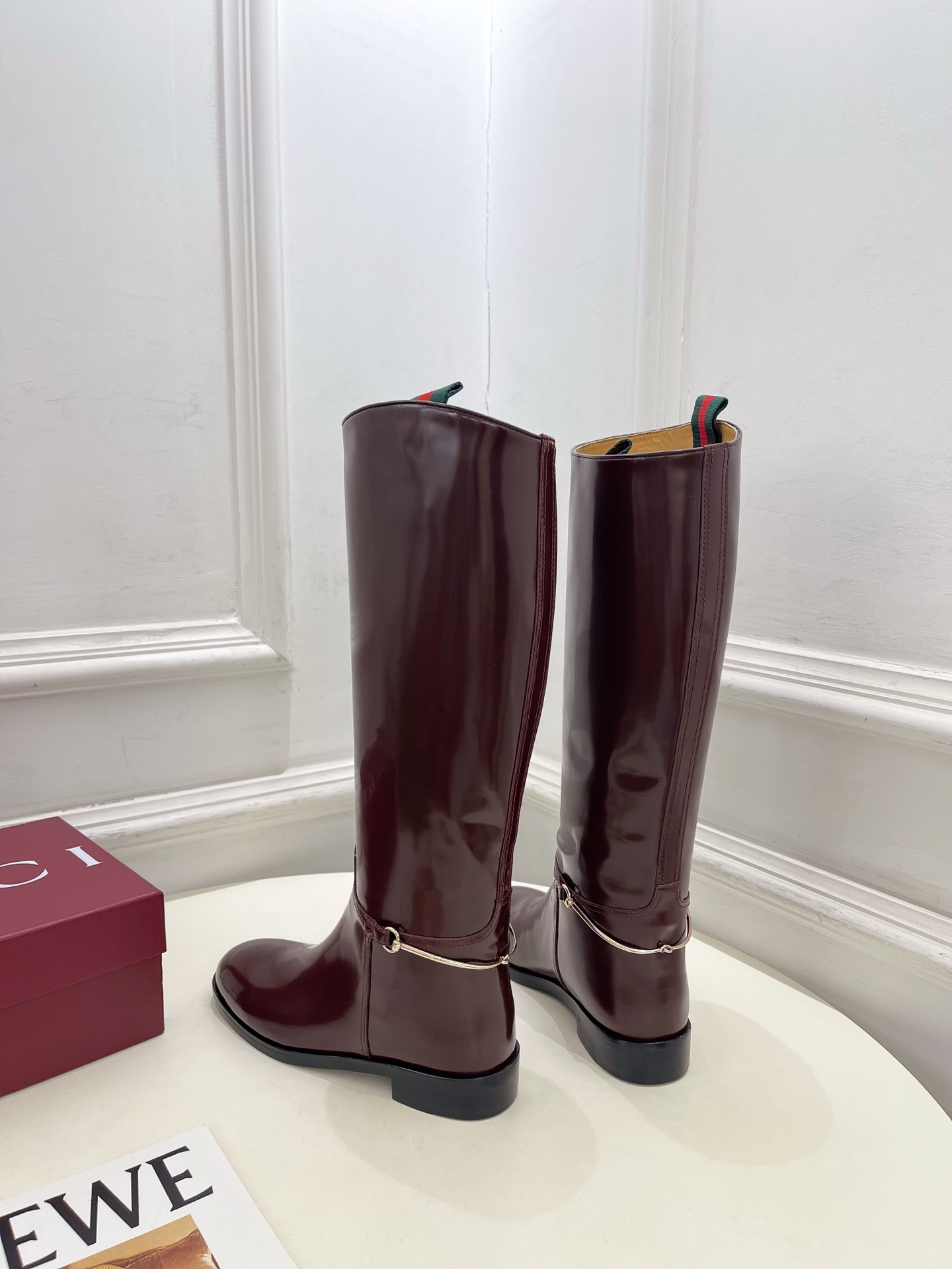 Gucci | 古驰 25𝐬𝐬 ⭐️2025秋冬新品 G家经典长条马衔扣长靴 主打系列终于面世，狠货值得