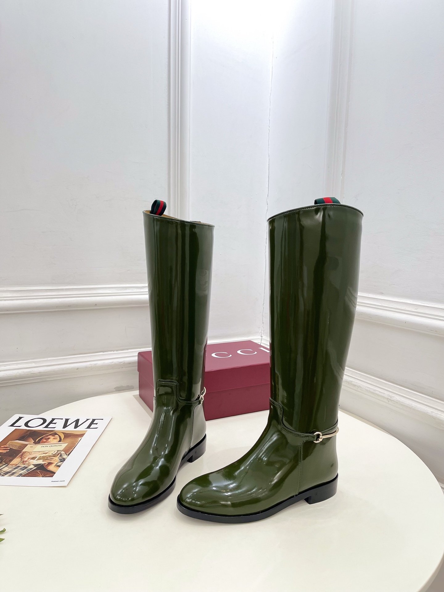 Gucci | 古驰 25𝐬𝐬 ⭐️2025秋冬新品 G家经典长条马衔扣长靴 主打系列终于面世，狠货值得