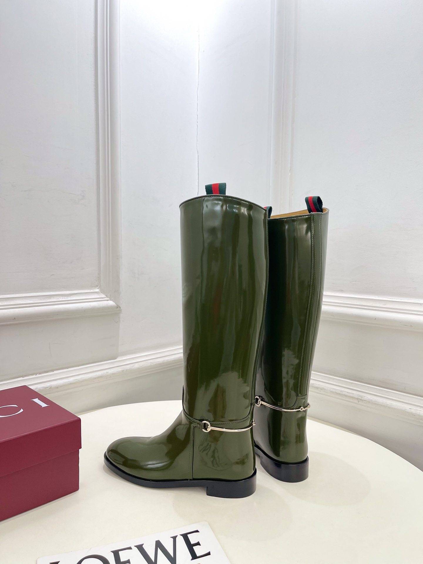 Gucci | 古驰 25𝐬𝐬 ⭐️2025秋冬新品 G家经典长条马衔扣长靴 主打系列终于面世，狠货值得