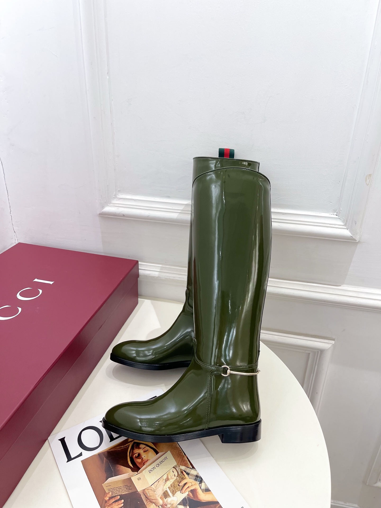 Gucci | 古驰 25𝐬𝐬 ⭐️2025秋冬新品 G家经典长条马衔扣长靴 主打系列终于面世，狠货值得