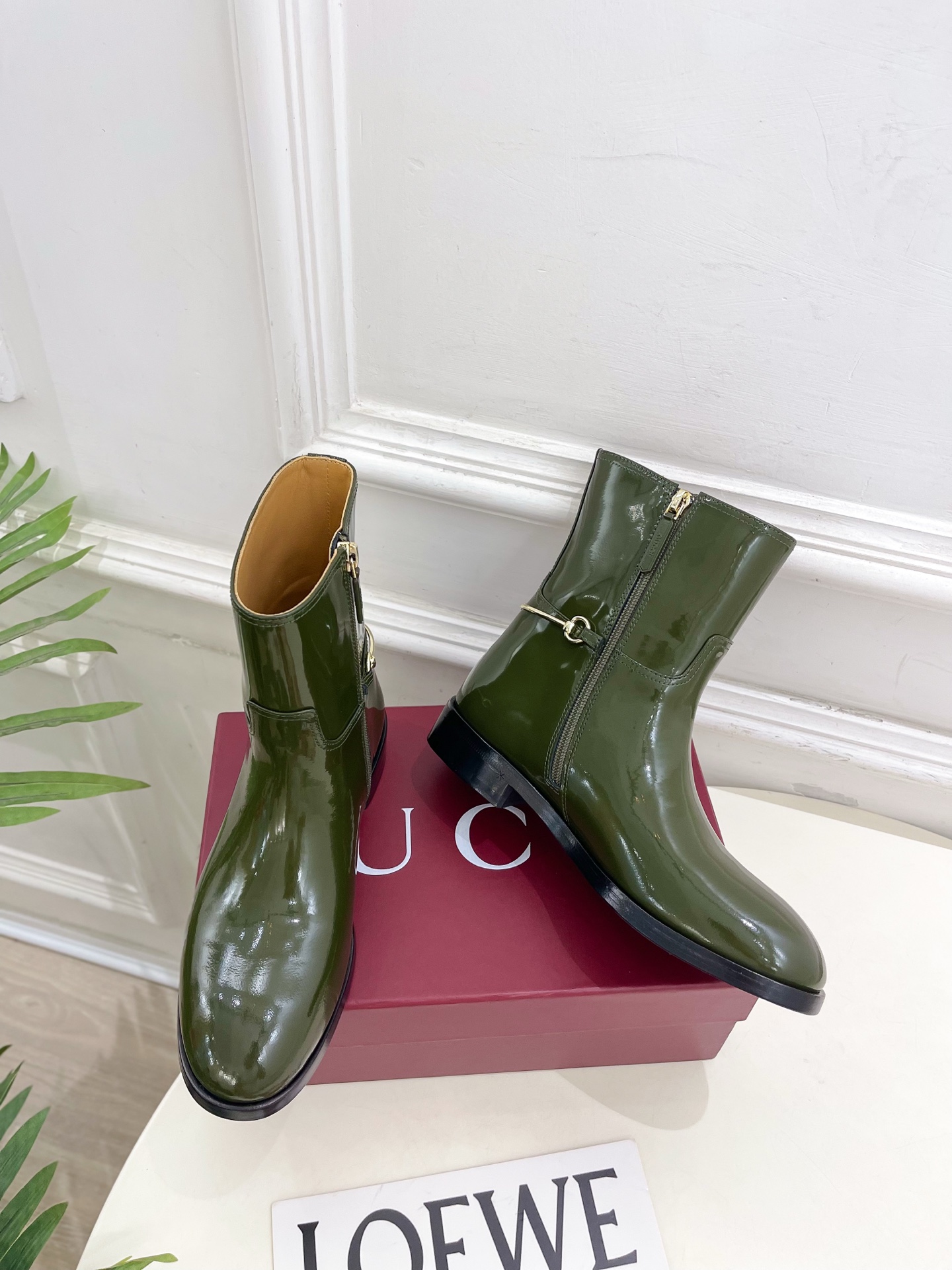 Gucci | 古驰 25𝐬𝐬 ⭐️2025秋冬新品 G家经典长条马衔扣短靴 主打系列终于面世，狠货值得