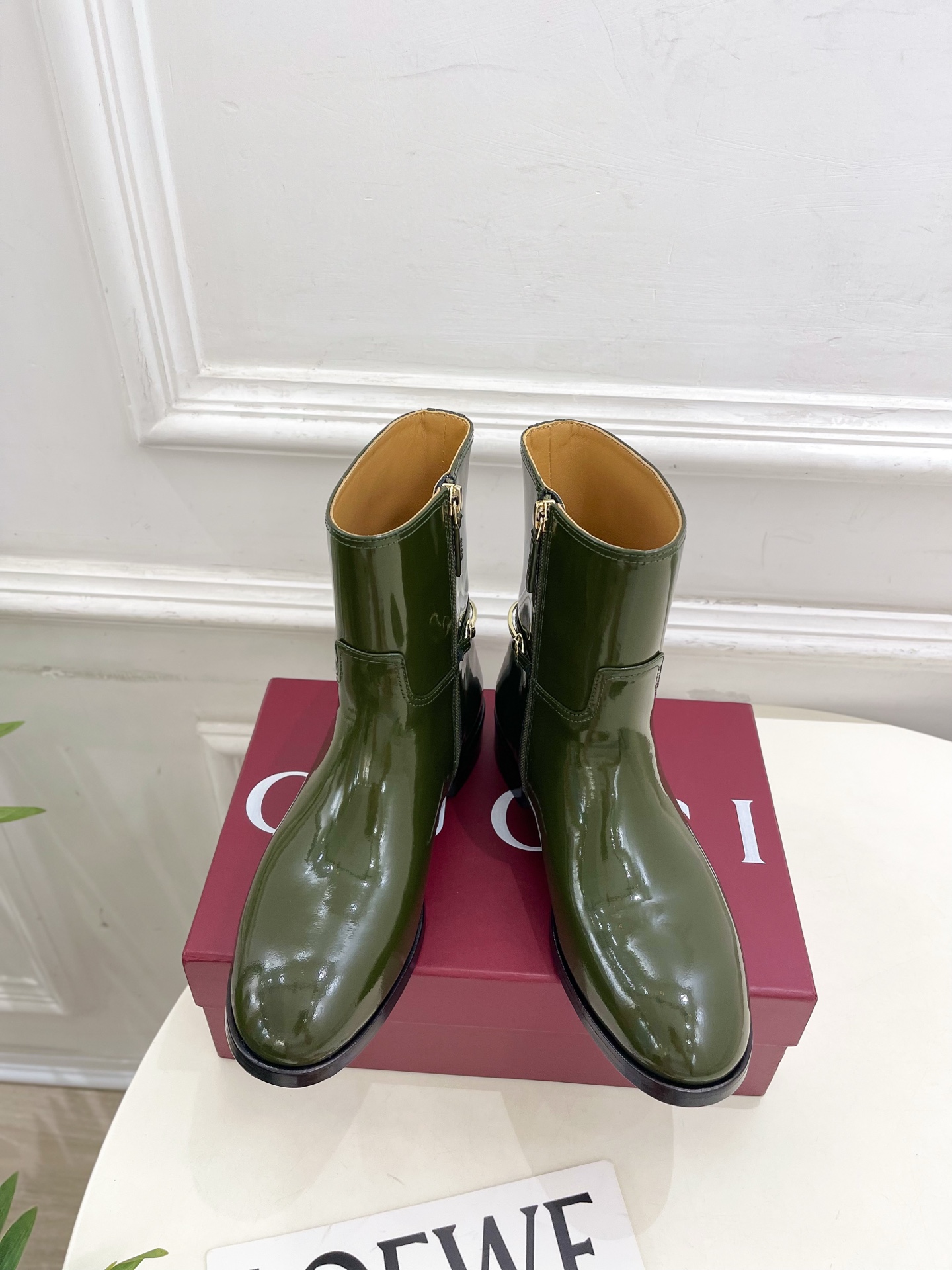 Gucci | 古驰 25𝐬𝐬 ⭐️2025秋冬新品 G家经典长条马衔扣短靴 主打系列终于面世，狠货值得