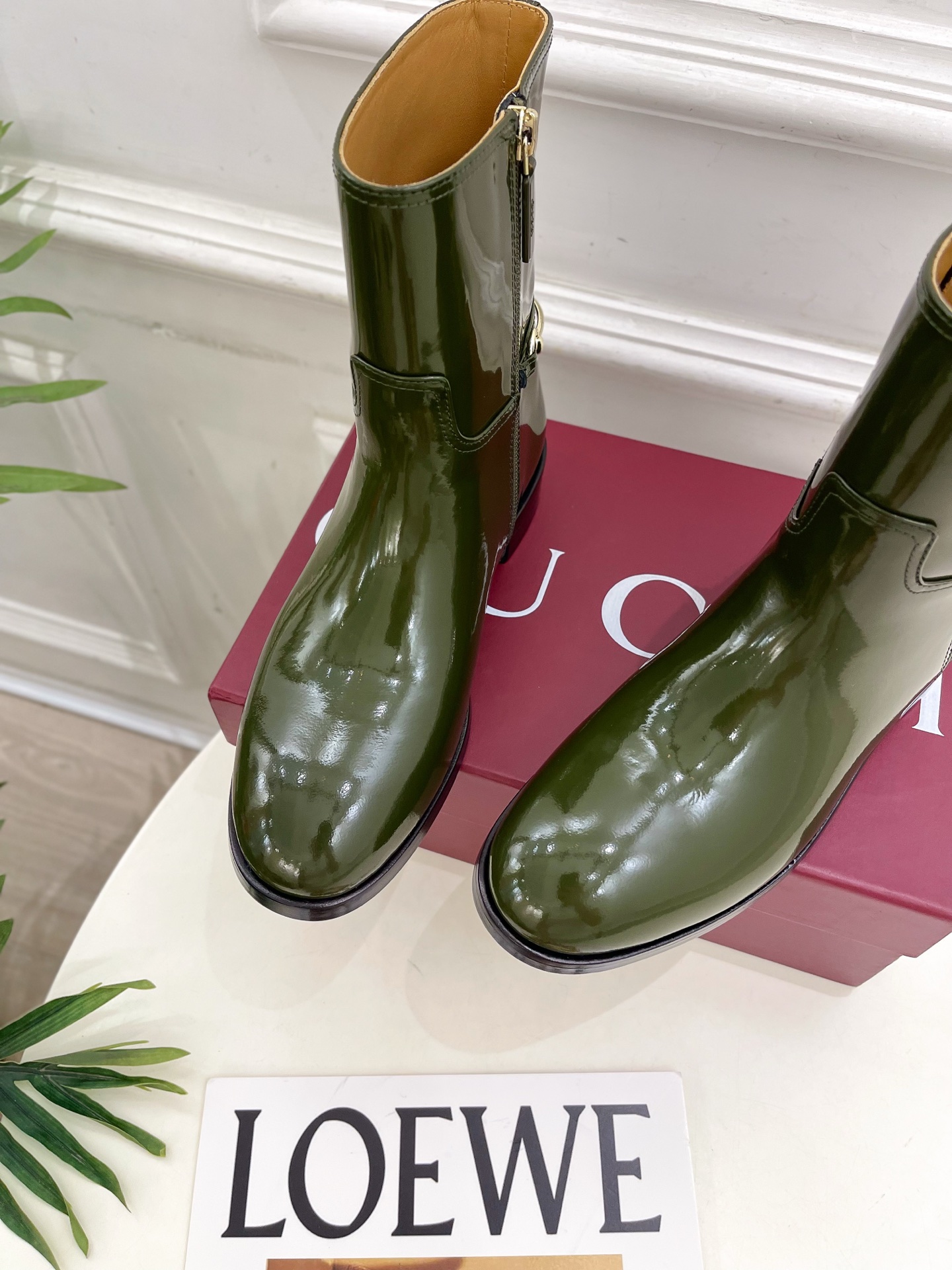Gucci | 古驰 25𝐬𝐬 ⭐️2025秋冬新品 G家经典长条马衔扣短靴 主打系列终于面世，狠货值得