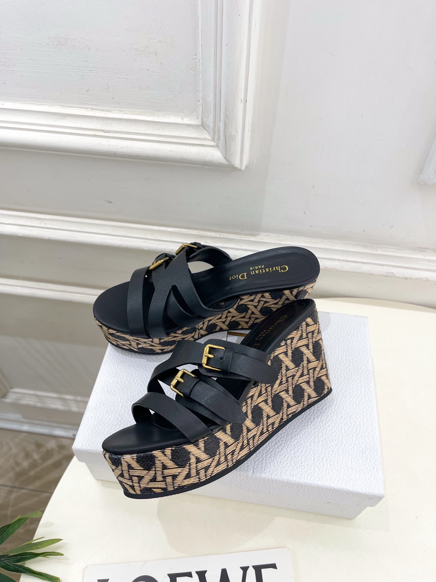 Dior | 迪奥 25 𝐬𝐬 🧡💚2025春夏新品 顶级版本⚠️专柜主打新款 Attitude坡跟拖鞋