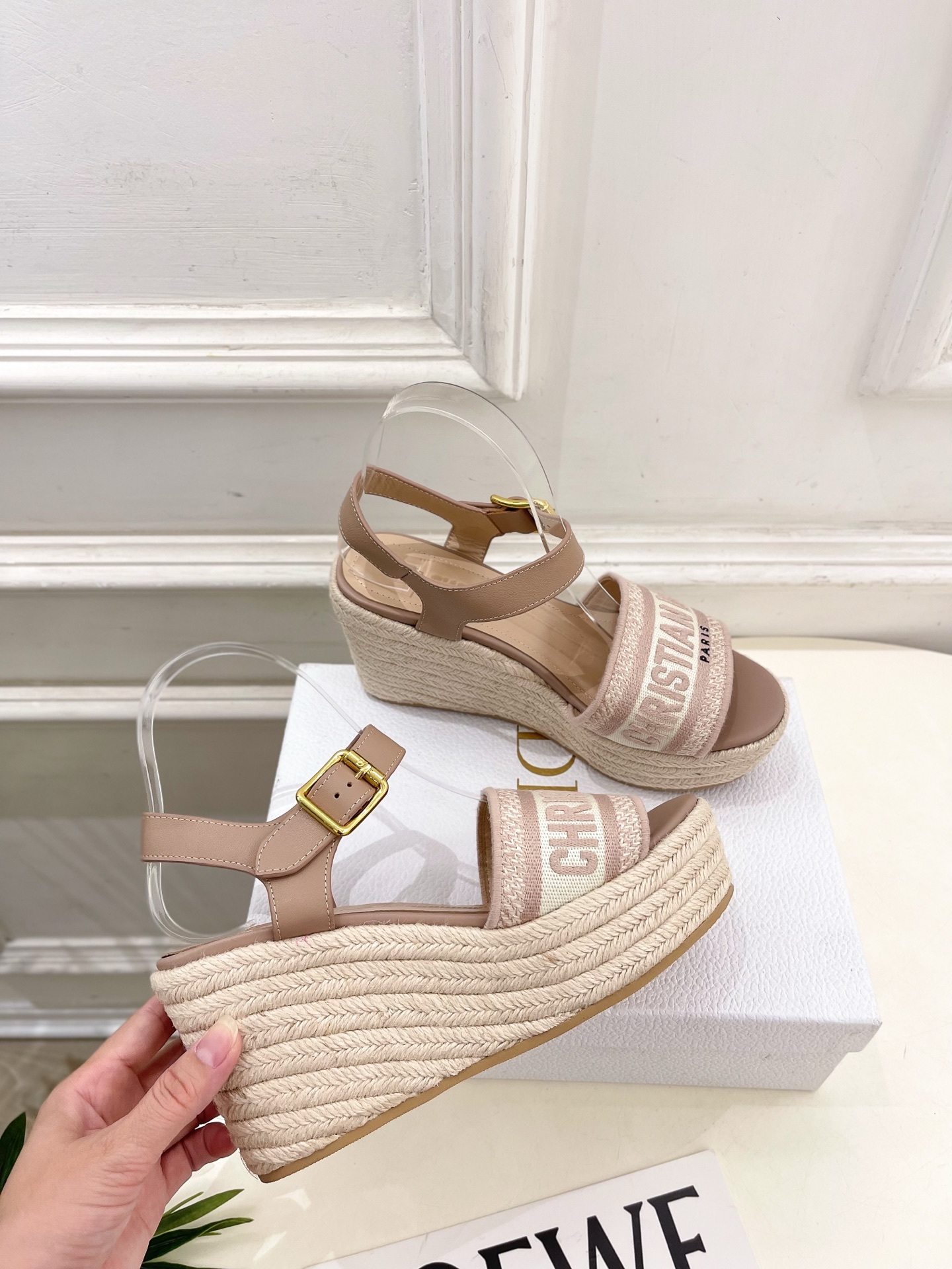 Dior | 迪奥 25 𝐬𝐬 🧡💚2025春夏新品 顶级版本⚠️专柜主打新款 Dway 字母刺绣麻绳坡
