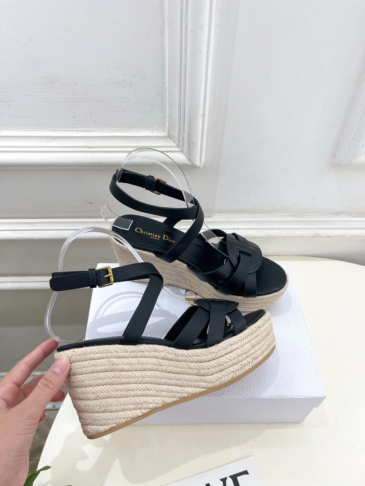 Dior | 迪奥 25 𝐬𝐬 🧡💚2025春夏新品 顶级版本⚠️专柜主打新款 D-Club 编织麻绳坡