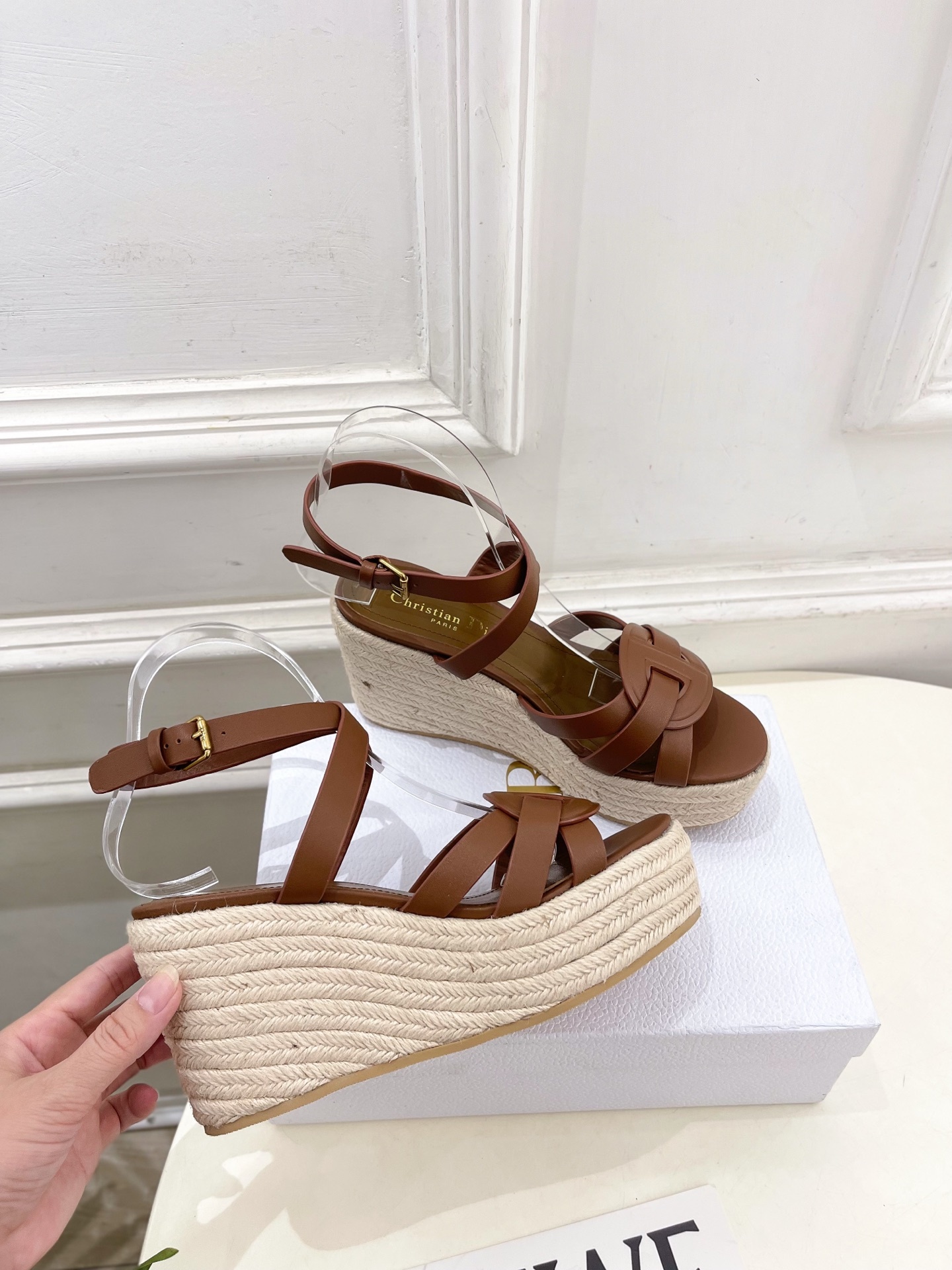 Dior | 迪奥 25 𝐬𝐬 🧡💚2025春夏新品 顶级版本⚠️专柜主打新款 D-Club 编织麻绳坡