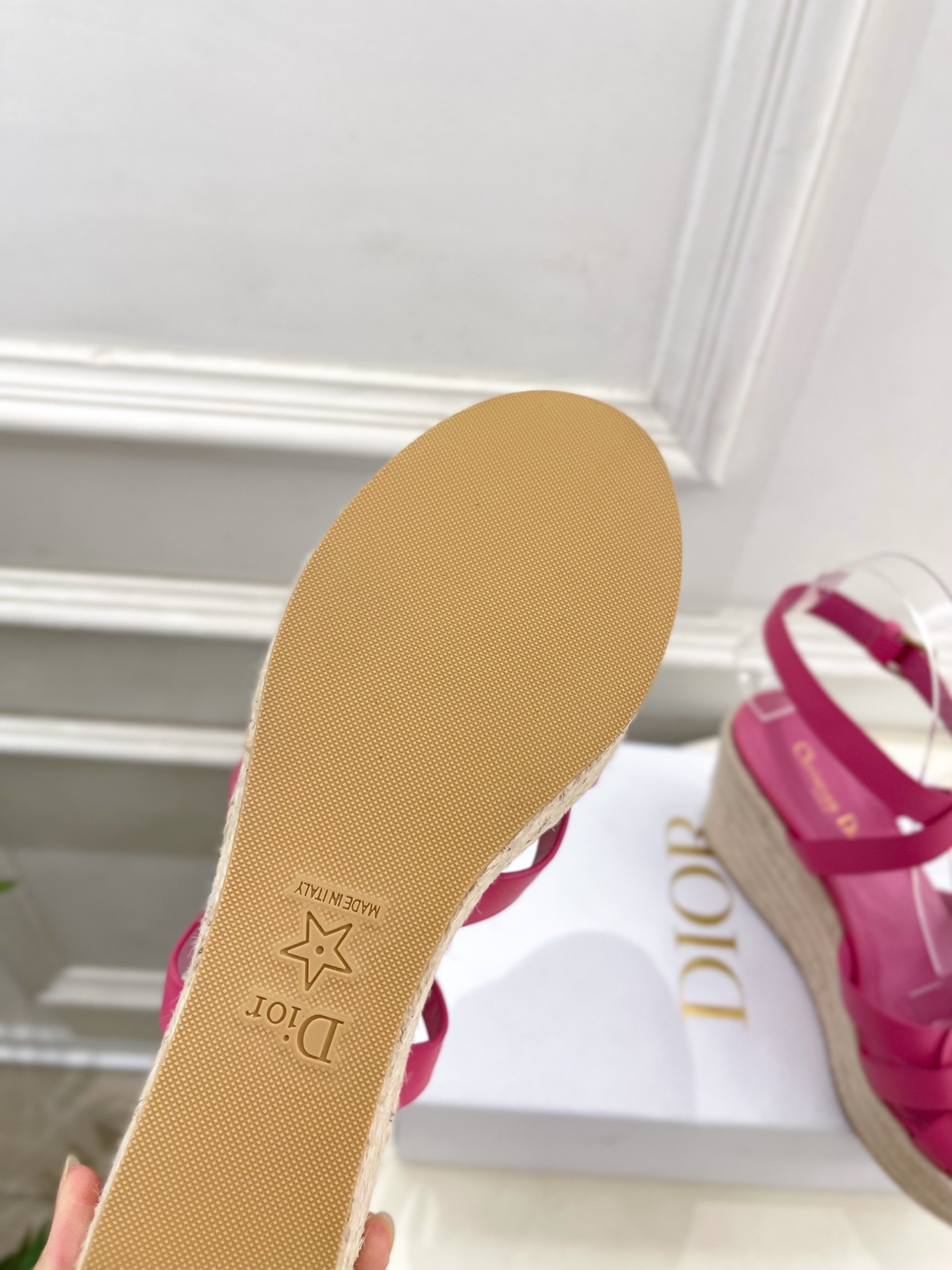 Dior | 迪奥 25 𝐬𝐬 🧡💚2025春夏新品 顶级版本⚠️专柜主打新款 D-Club 编织麻绳坡