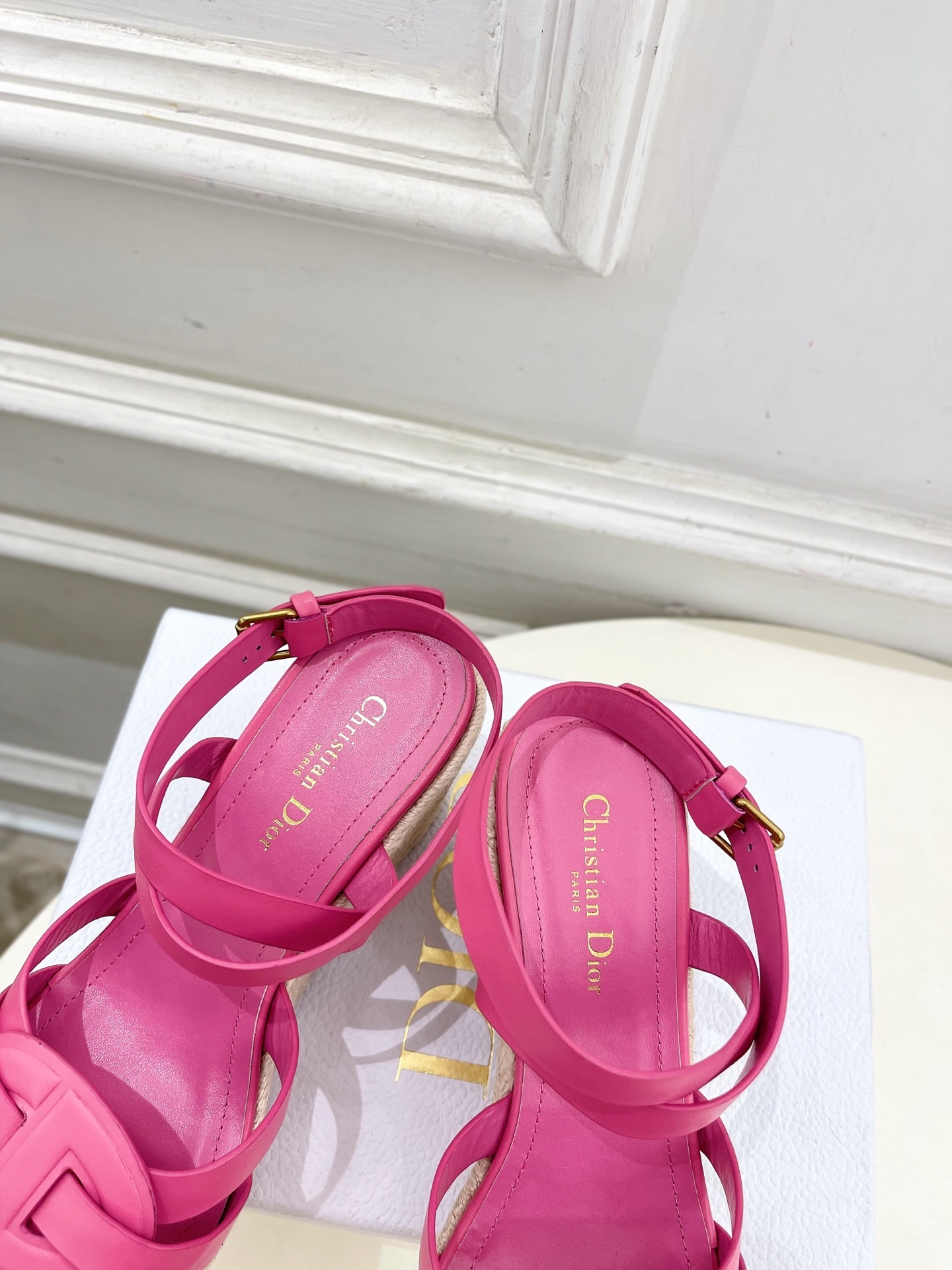 Dior | 迪奥 25 𝐬𝐬 🧡💚2025春夏新品 顶级版本⚠️专柜主打新款 D-Club 编织麻绳坡