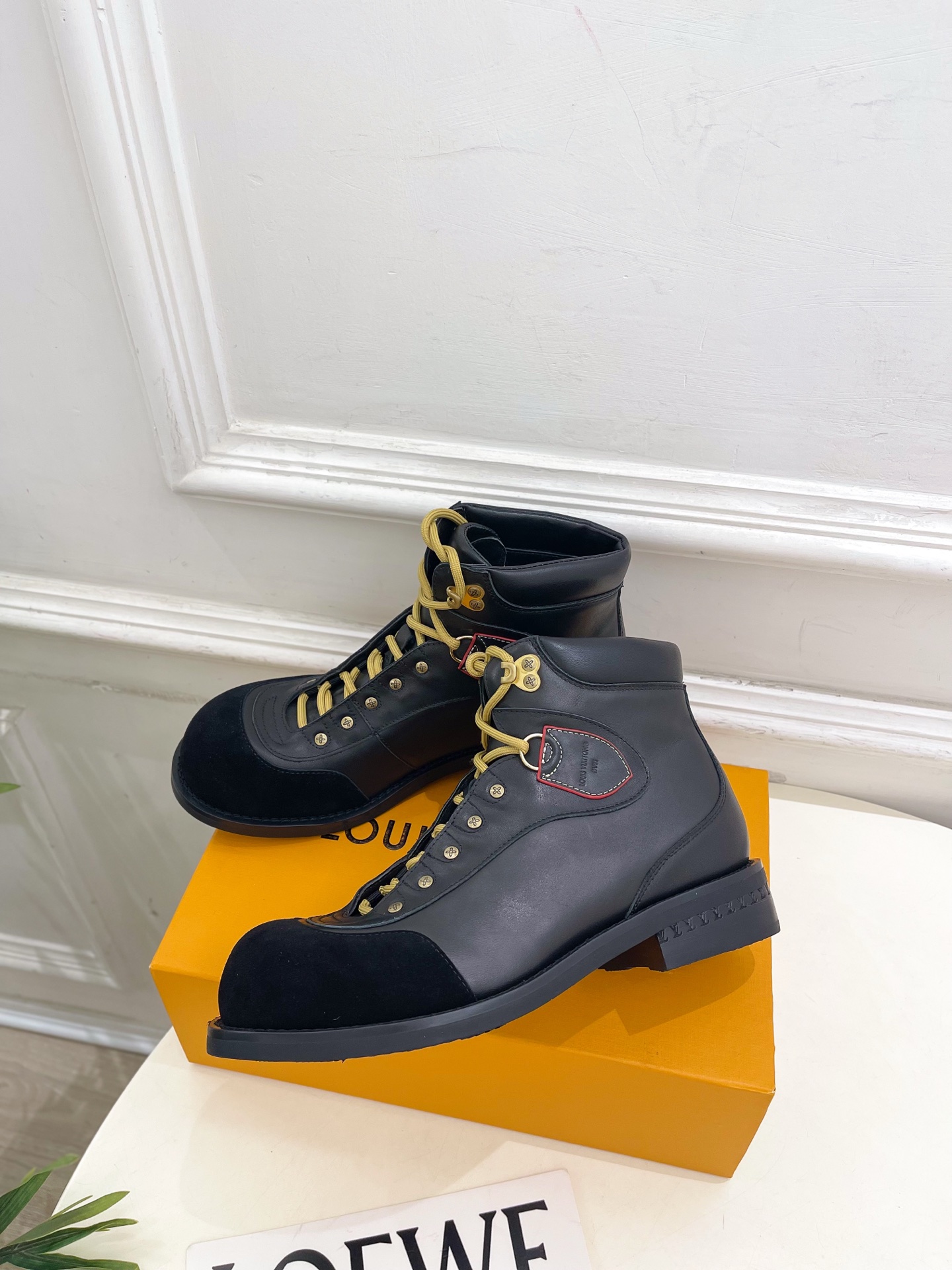 LV | 路易威登 25𝐬𝐬🧡💚2025秋冬新品 顶级版本⚠️专柜主打最新款 驴牌经典系带登山靴系列 硬