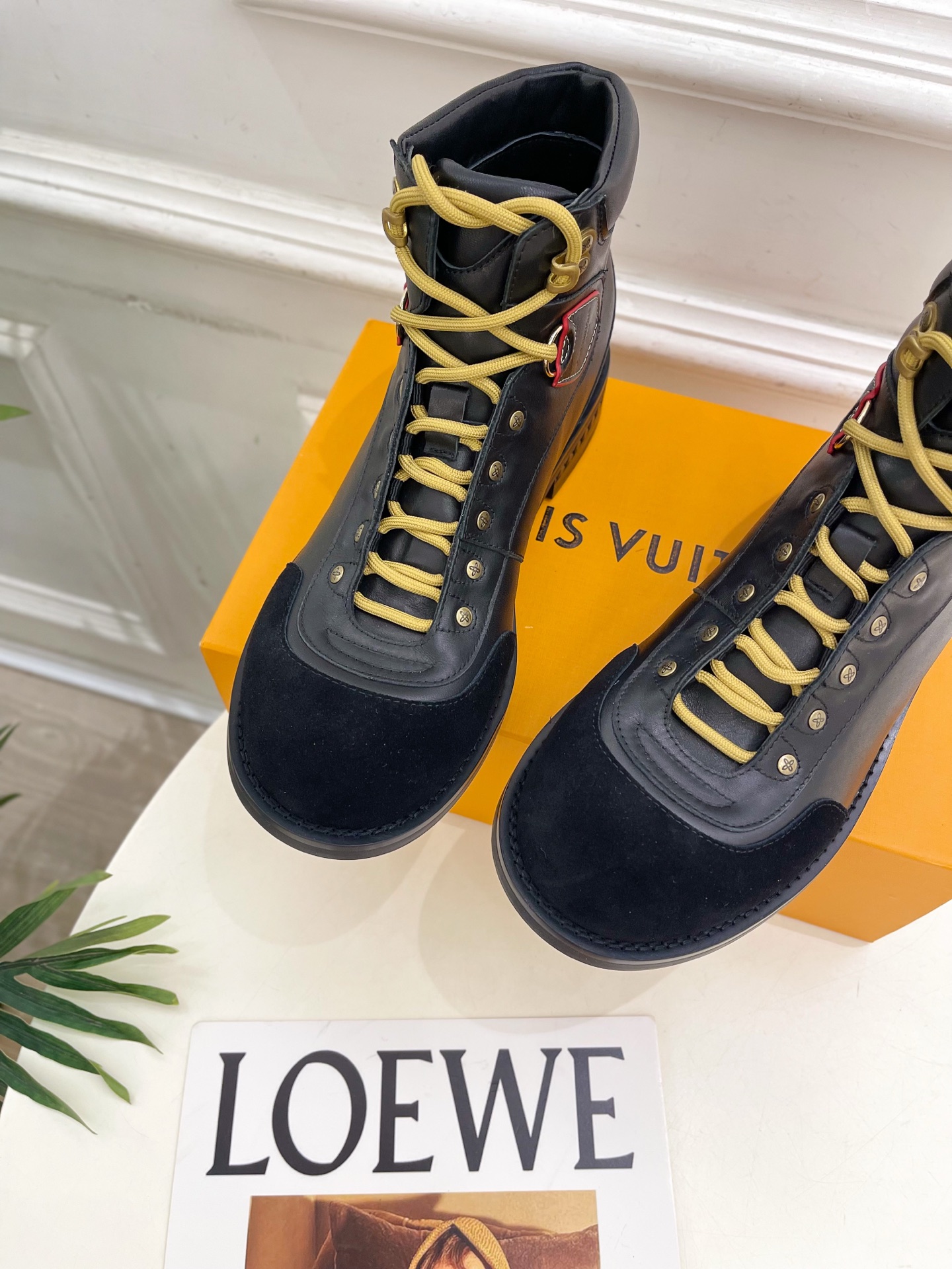 LV | 路易威登 25𝐬𝐬🧡💚2025秋冬新品 顶级版本⚠️专柜主打最新款 驴牌经典系带登山靴系列 硬