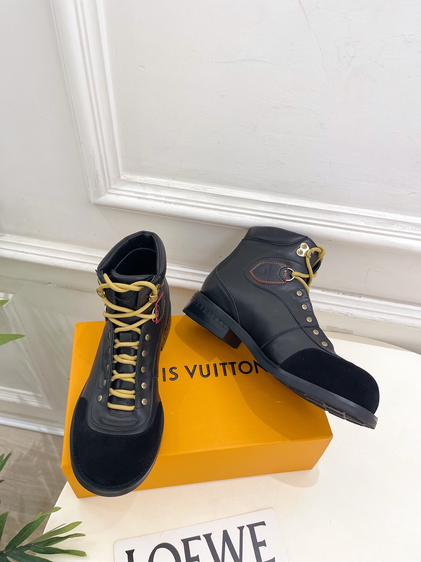 LV | 路易威登 25𝐬𝐬🧡💚2025秋冬新品 顶级版本⚠️专柜主打最新款 驴牌经典系带登山靴系列 硬