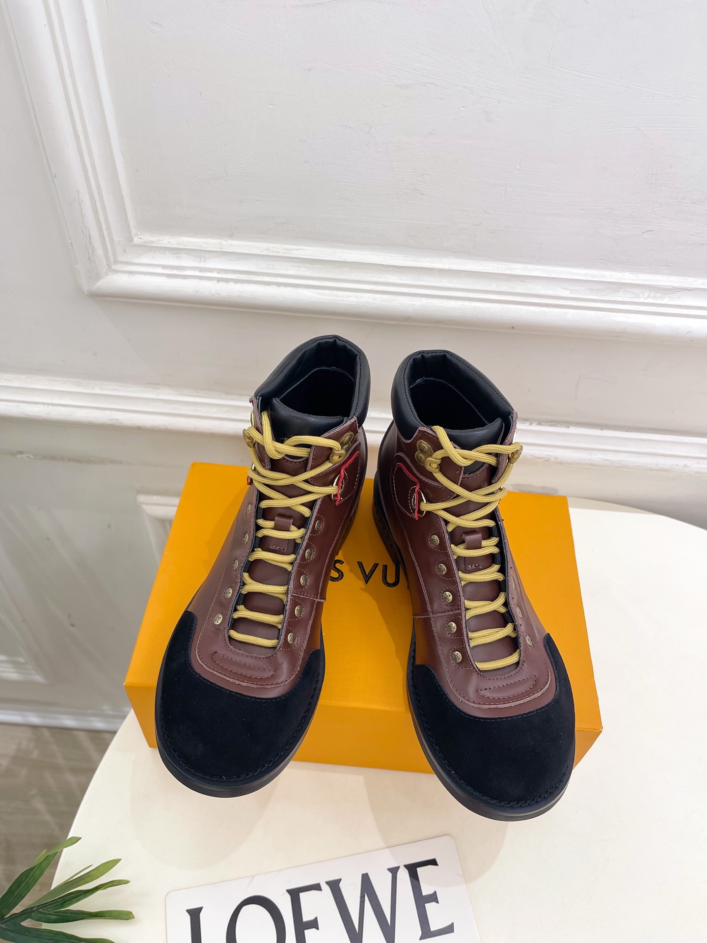 LV | 路易威登 25𝐬𝐬🧡💚2025秋冬新品 顶级版本⚠️专柜主打最新款 驴牌经典系带登山靴系列 硬