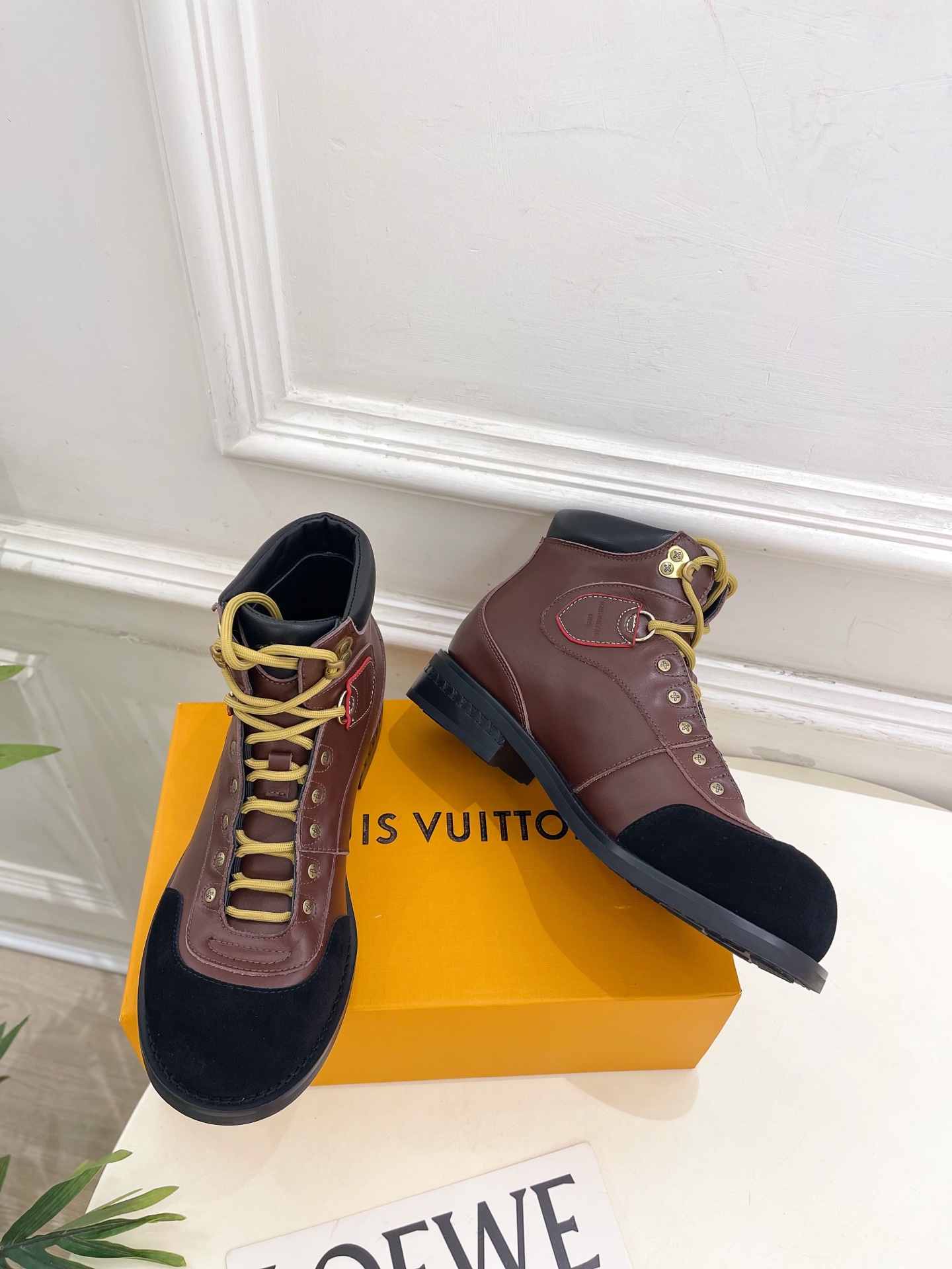 LV | 路易威登 25𝐬𝐬🧡💚2025秋冬新品 顶级版本⚠️专柜主打最新款 驴牌经典系带登山靴系列 硬