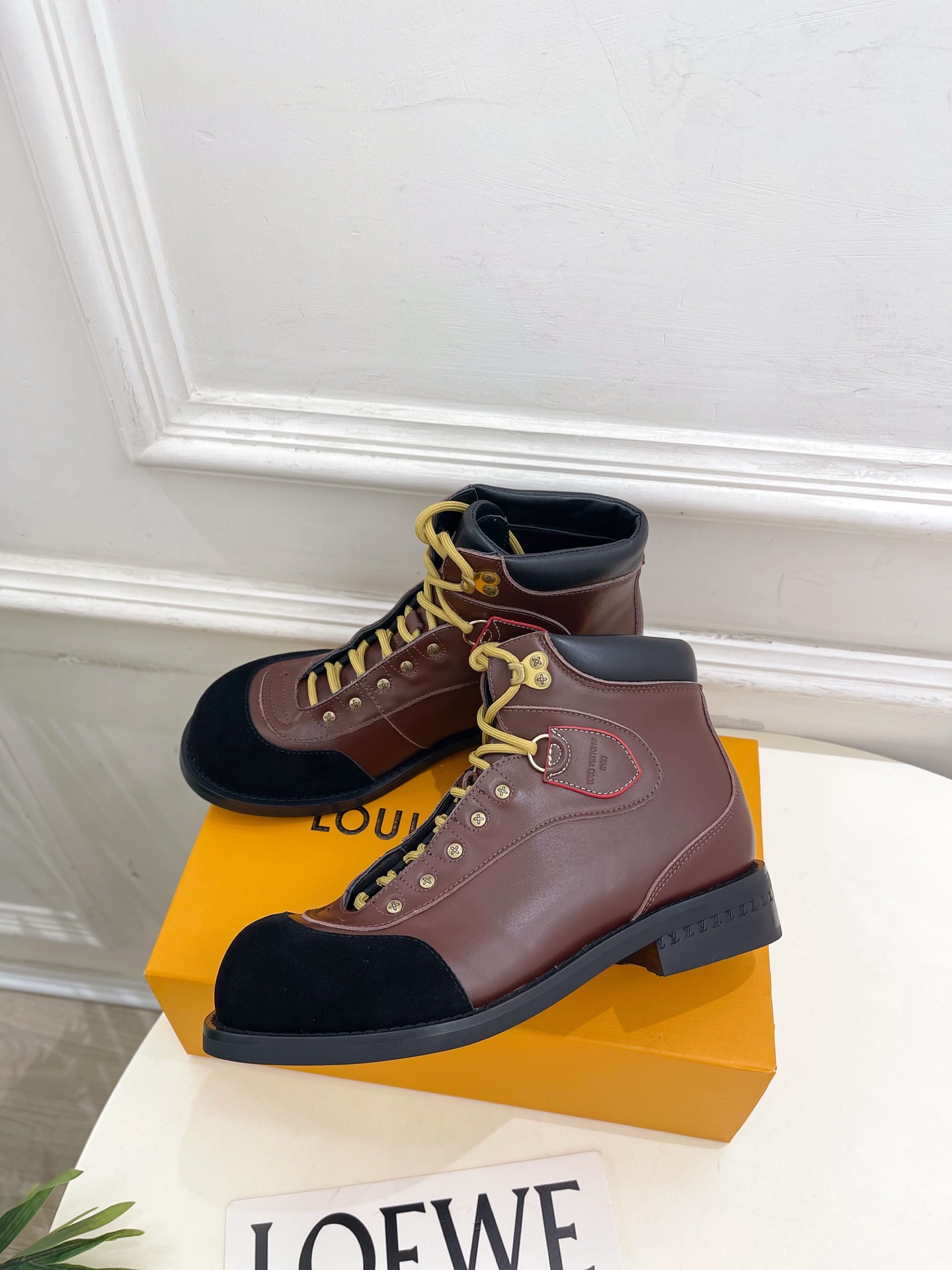 LV | 路易威登 25𝐬𝐬🧡💚2025秋冬新品 顶级版本⚠️专柜主打最新款 驴牌经典系带登山靴系列 硬