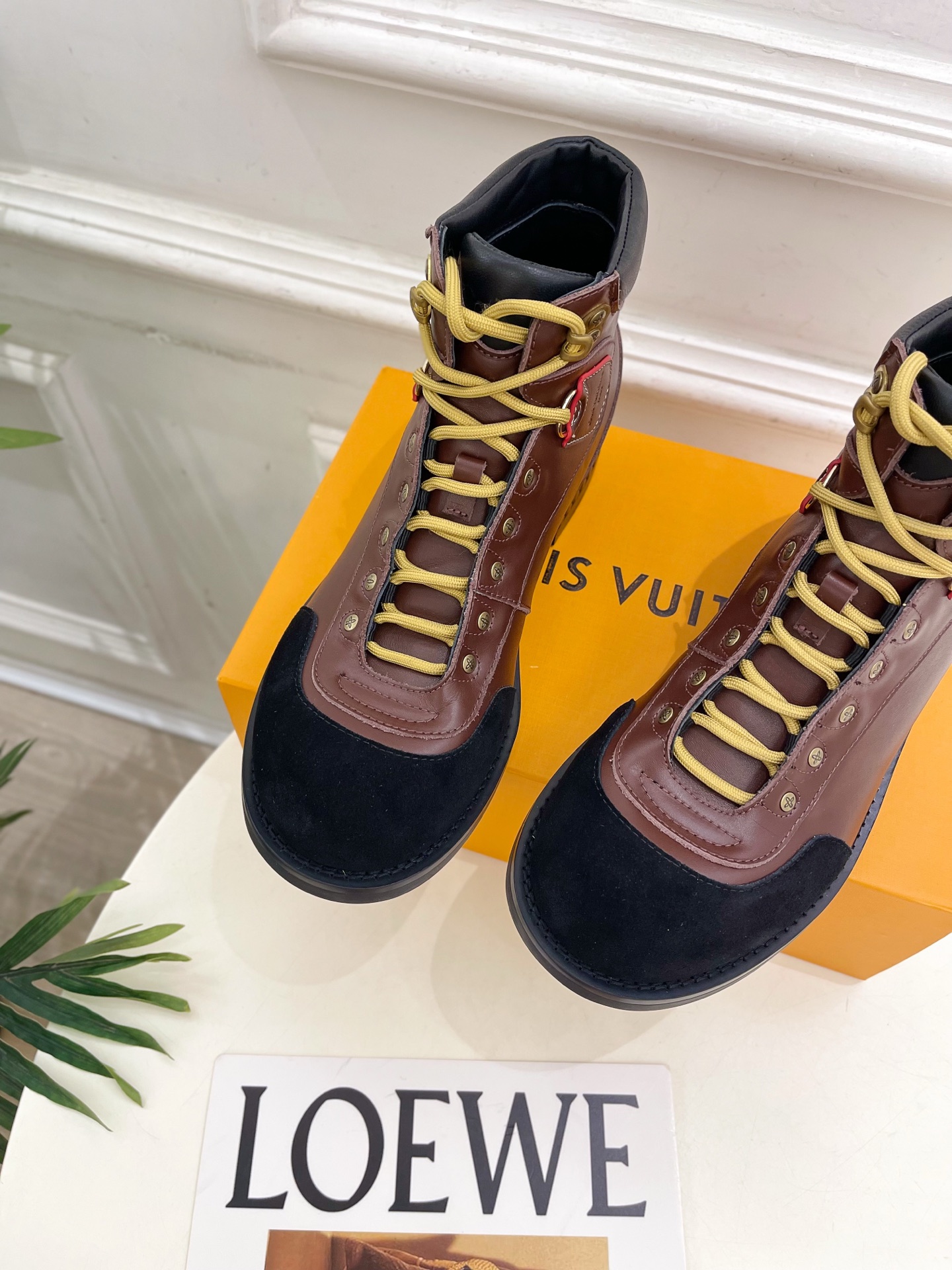 LV | 路易威登 25𝐬𝐬🧡💚2025秋冬新品 顶级版本⚠️专柜主打最新款 驴牌经典系带登山靴系列 硬
