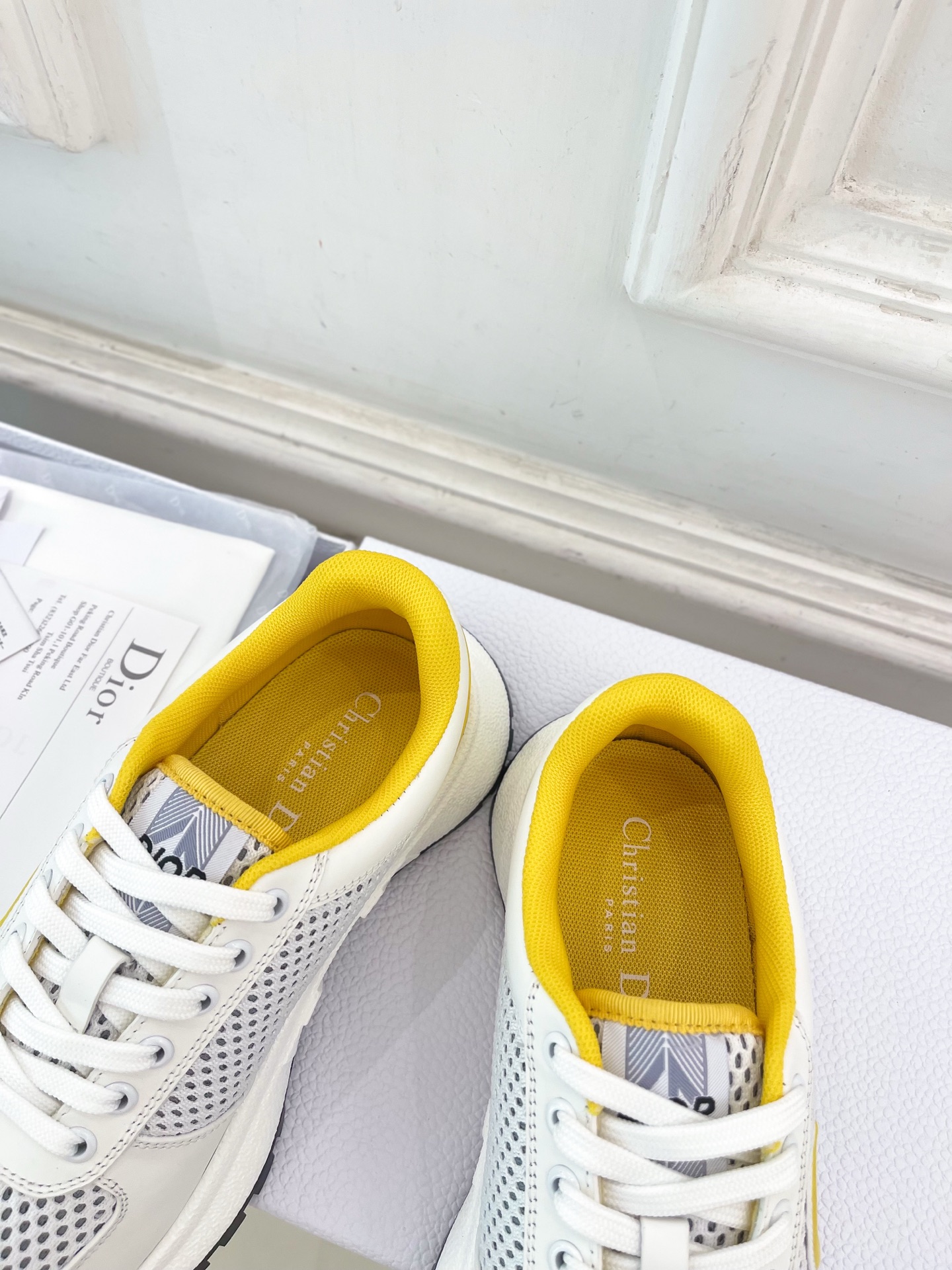 Dior | 迪奥 25𝐬𝐬 🧡💚2025秋冬新品 顶级版本⚠️专柜主打新款 CD网面情侣款运动鞋 硬货
