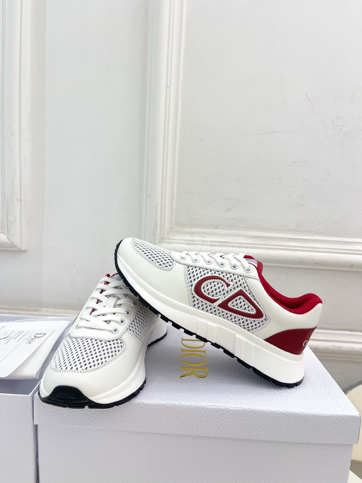 Dior | 迪奥 25𝐬𝐬 🧡💚2025秋冬新品 顶级版本⚠️专柜主打新款 CD网面情侣款运动鞋 硬货