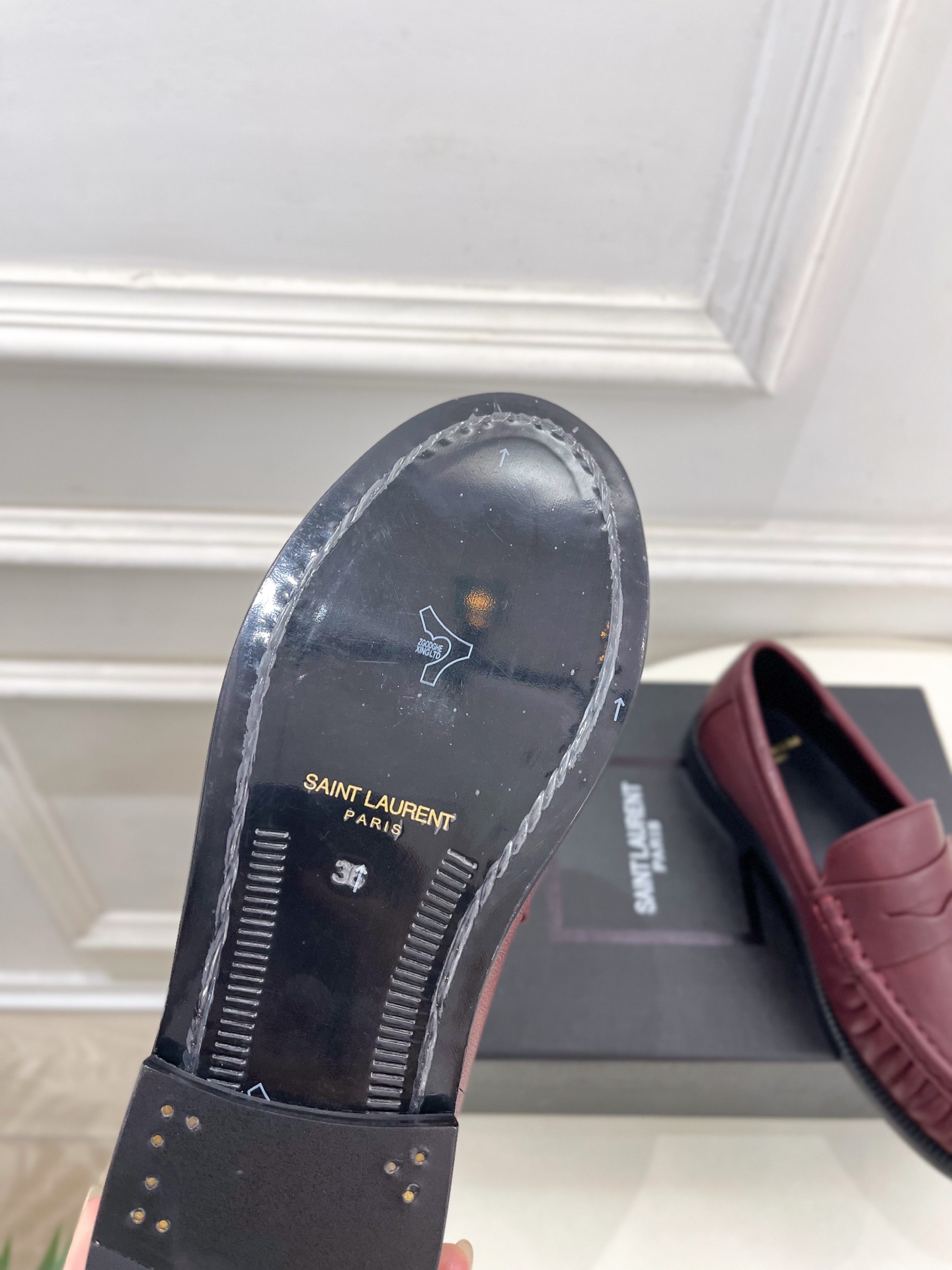 SAIN*LAURENT 圣罗兰 2025早春新品LE LOAFER褶皱乐福鞋 小皮鞋上新☑️—————