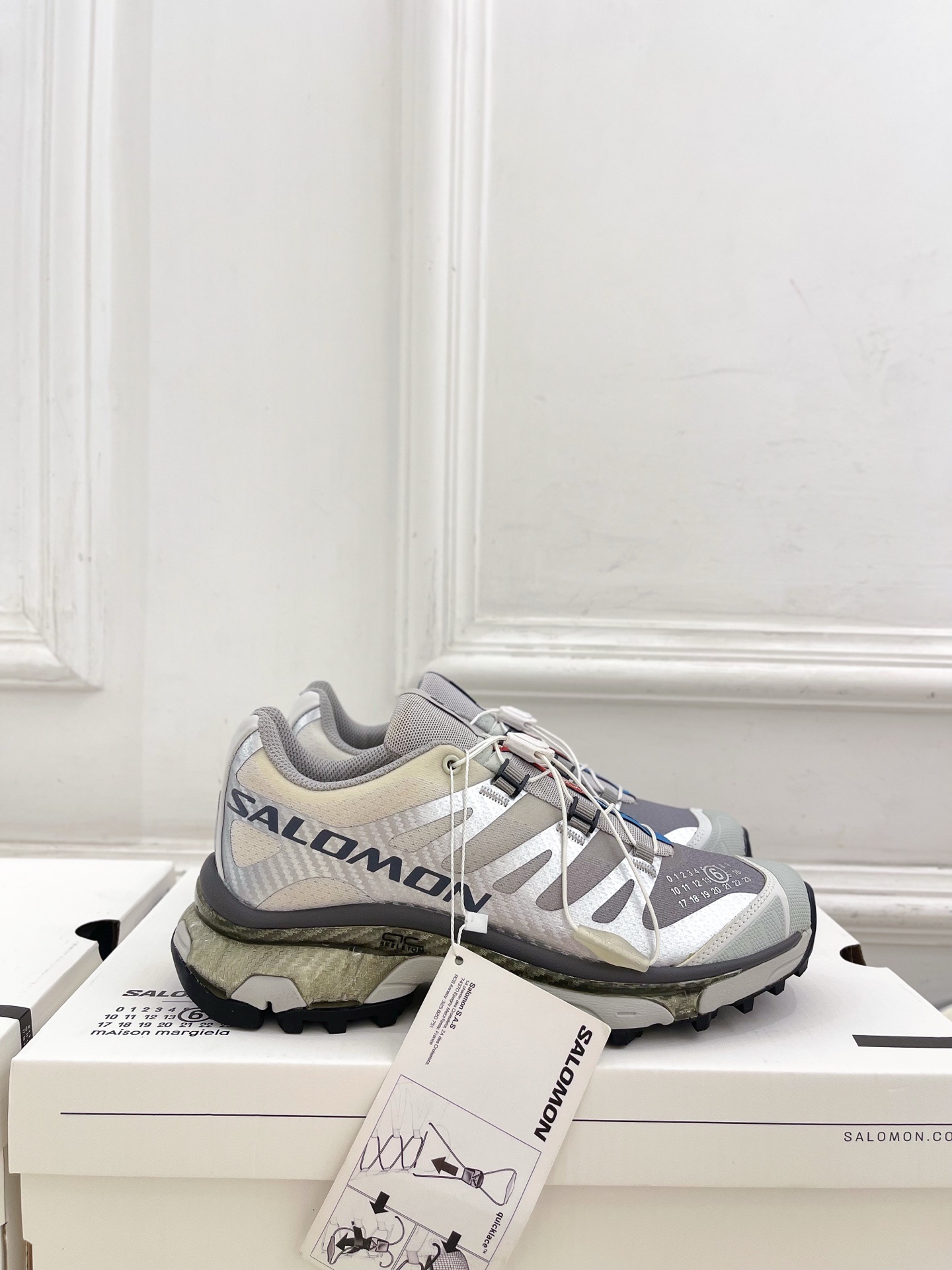 SALOMON x MM6 XT-4 mule情侣款机能休闲运动鞋自从入手它 我鞋柜里其他鞋都失宠了。这