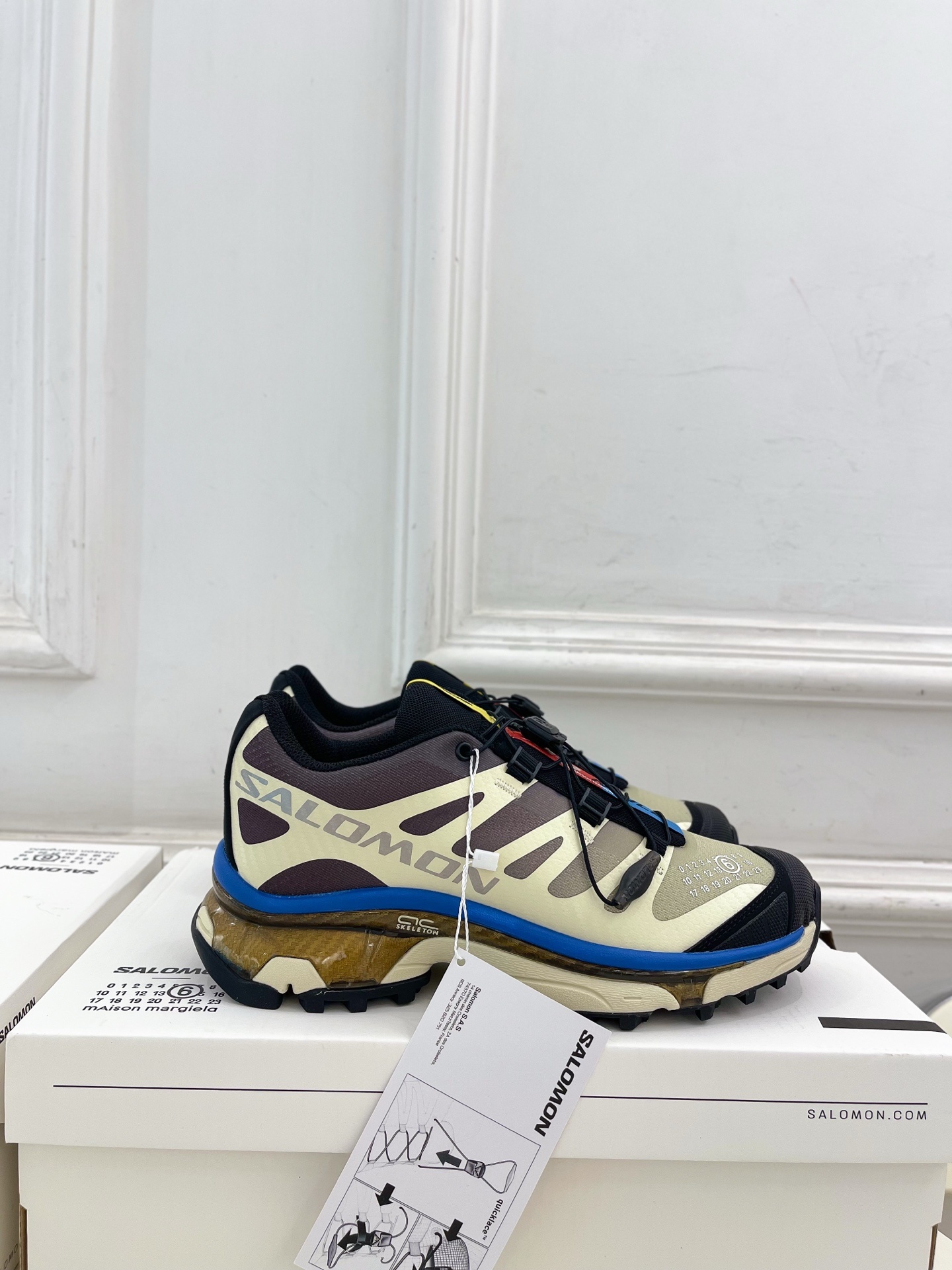 SALOMON x MM6 XT-4 mule情侣款机能休闲运动鞋自从入手它 我鞋柜里其他鞋都失宠了。这