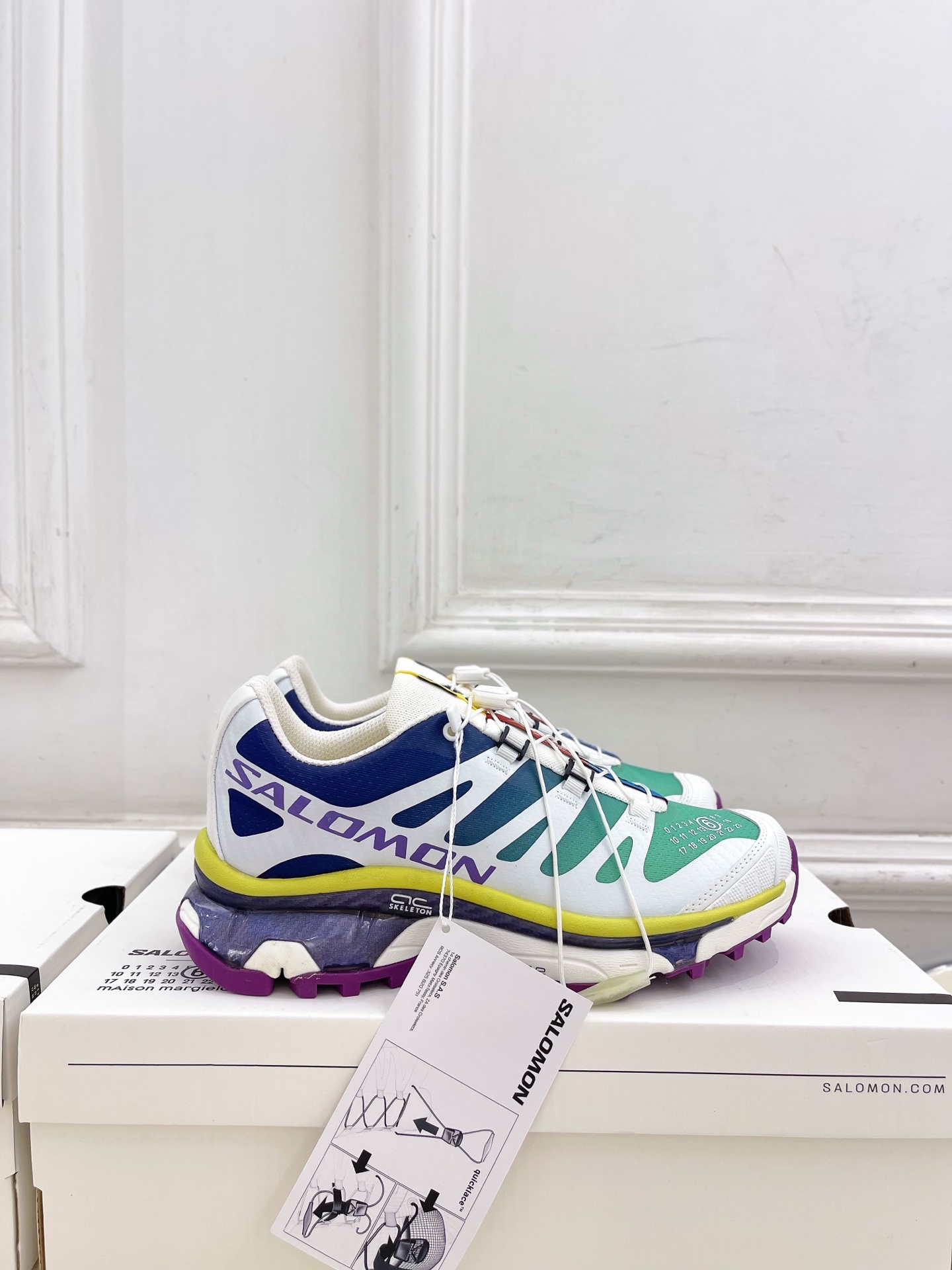 SALOMON x MM6 XT-4 mule情侣款机能休闲运动鞋自从入手它 我鞋柜里其他鞋都失宠了。这