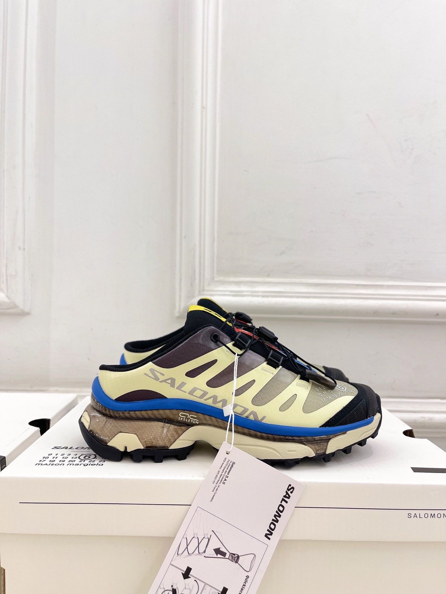 SALOMON x MM6 XT-4 mule情侣款机能休闲运动鞋自从入手它 我鞋柜里其他鞋都失宠了。这